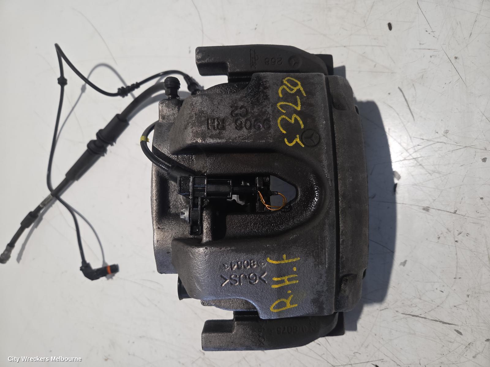MERCEDES GLS CLASS CALIPER, X166, RH FRONT, STANDARD, NON AMG TYPE, 01/2016 - 06/2019