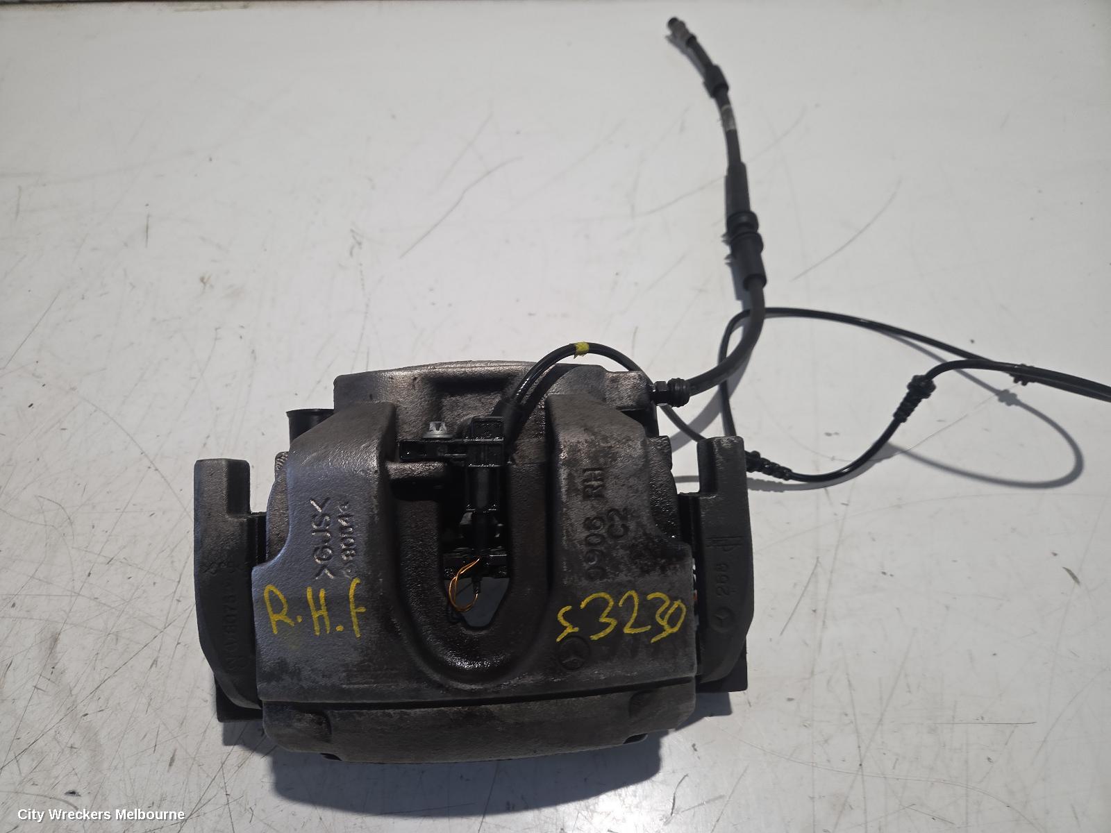 MERCEDES GLS CLASS CALIPER, X166, RH FRONT, STANDARD, NON AMG TYPE, 01/2016 - 06/2019
