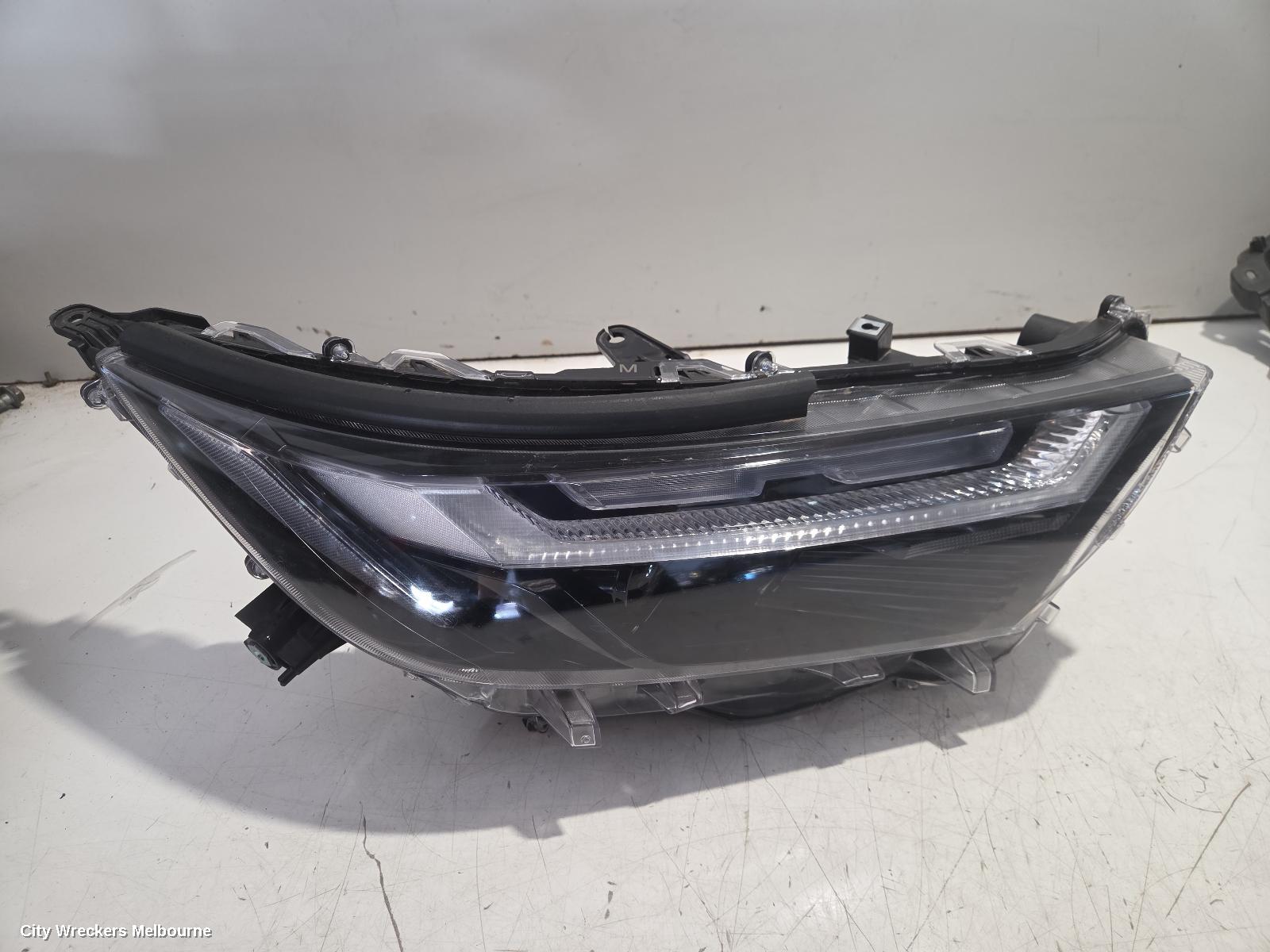TOYOTA RAV4 RIGHT HEADLAMP, W/ LED, PROJECTOR TYPE, XA50, HEV, 06/2021 - 12/2025