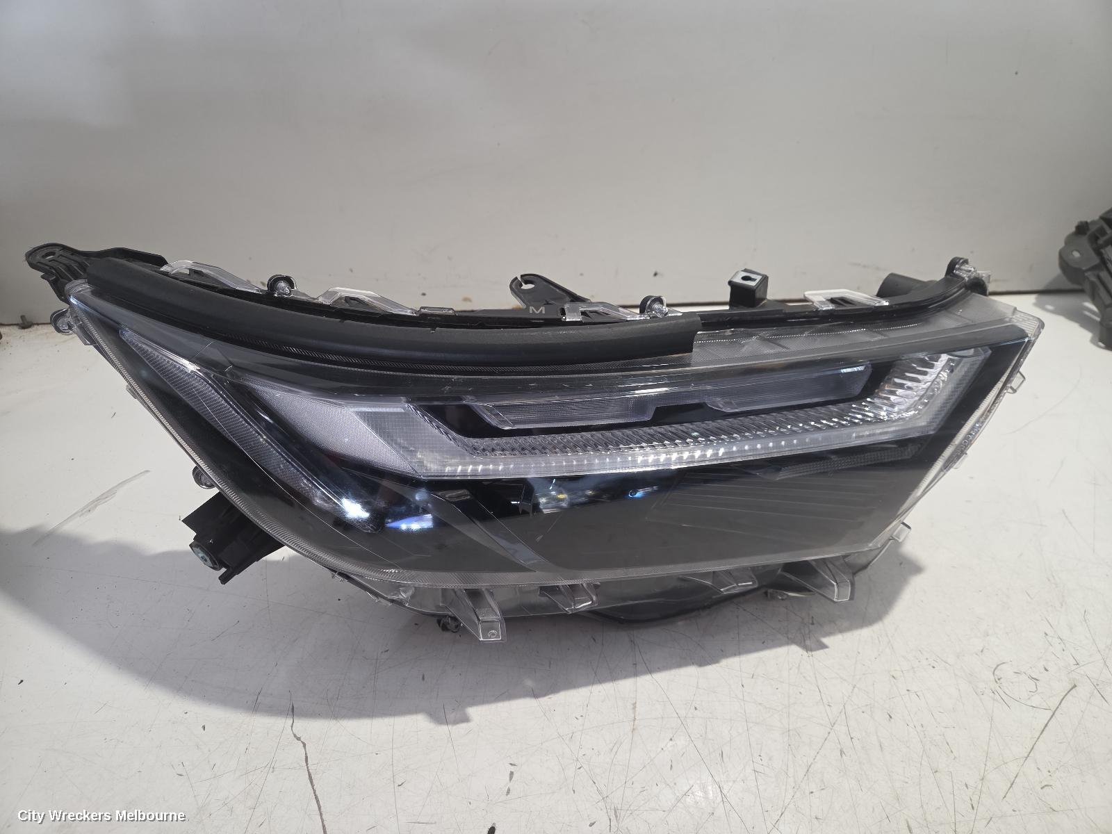 TOYOTA RAV4 RIGHT HEADLAMP, W/ LED, PROJECTOR TYPE, XA50, HEV, 06/2021 - 12/2025