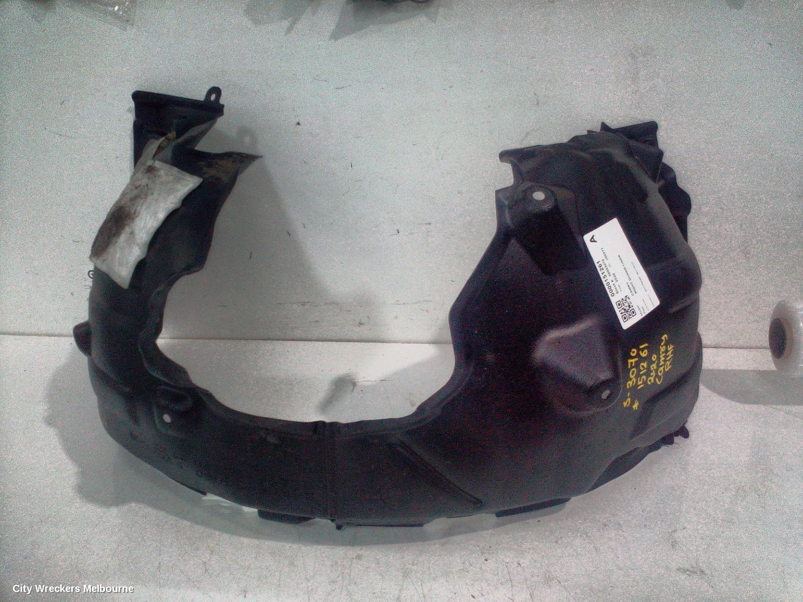 TOYOTA CAMRY RIGHT GUARD LINER, XV70, FRONT, 09/2017 - 05/2024