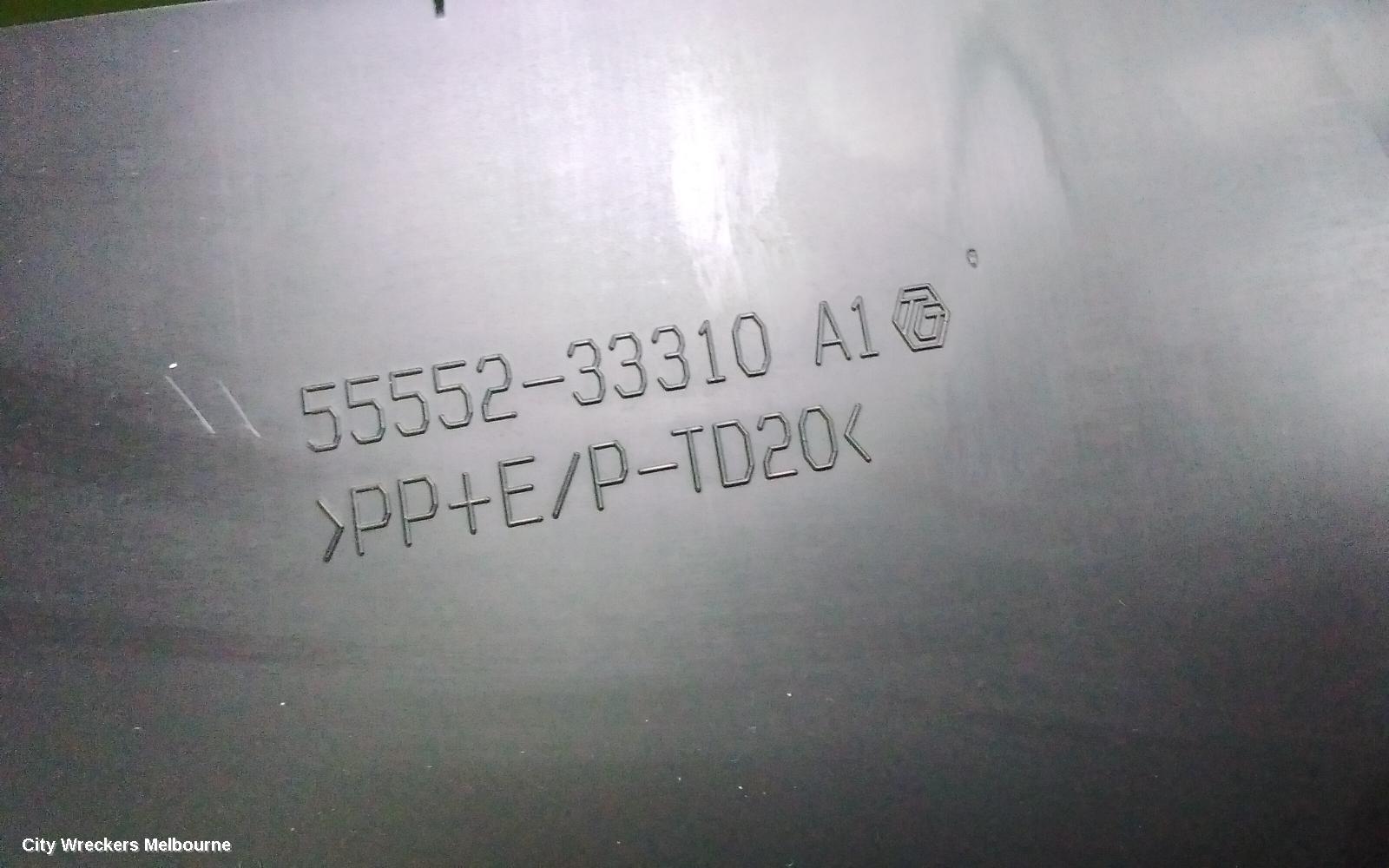 TOYOTA CAMRY GLOVE BOX, XV70, 09/2017 - 05/2024