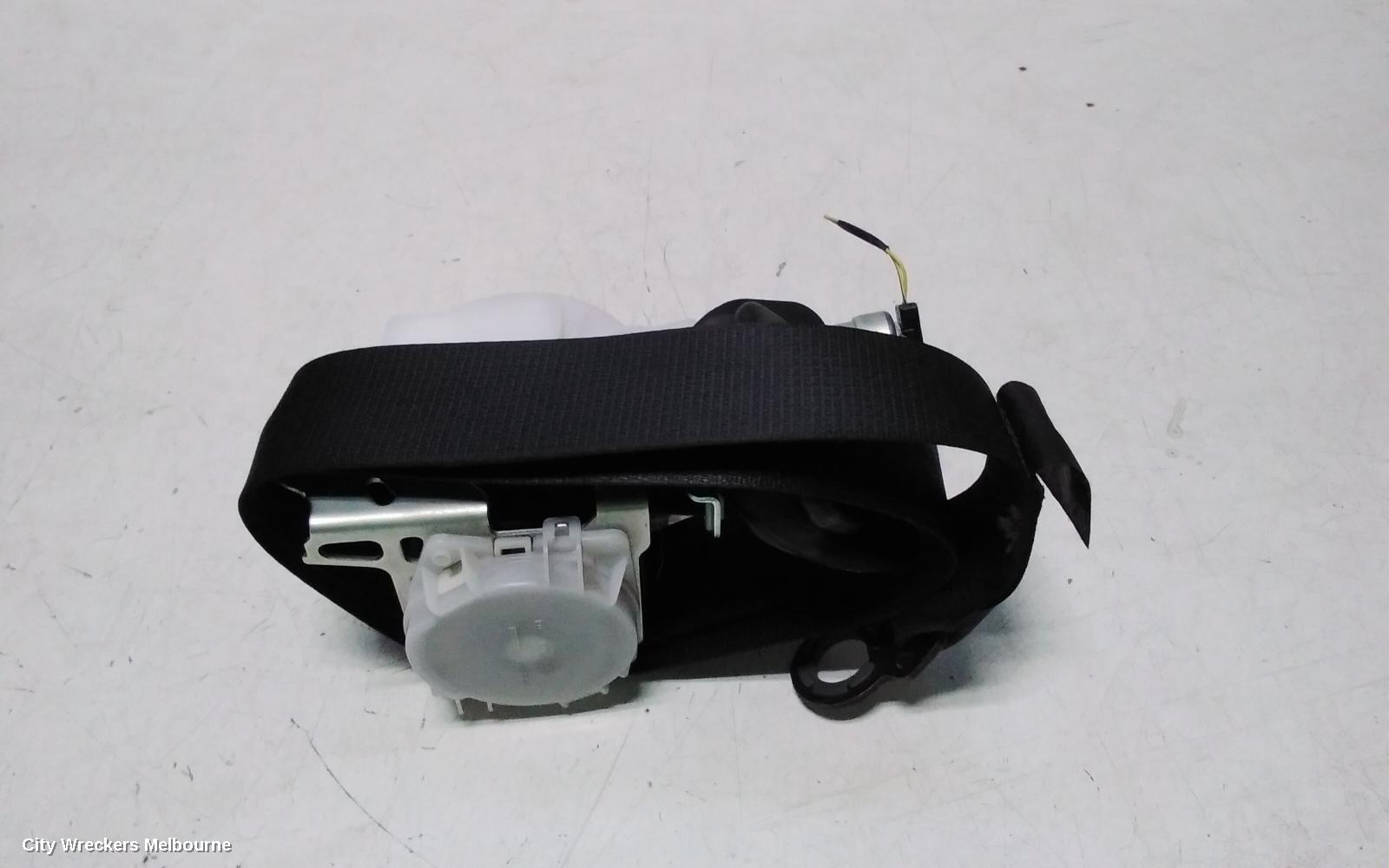 TOYOTA CAMRY SEATBELT/STALK, LH FRONT, SEAT BELT ONLY, XV70, 09/2017 - 05/2024