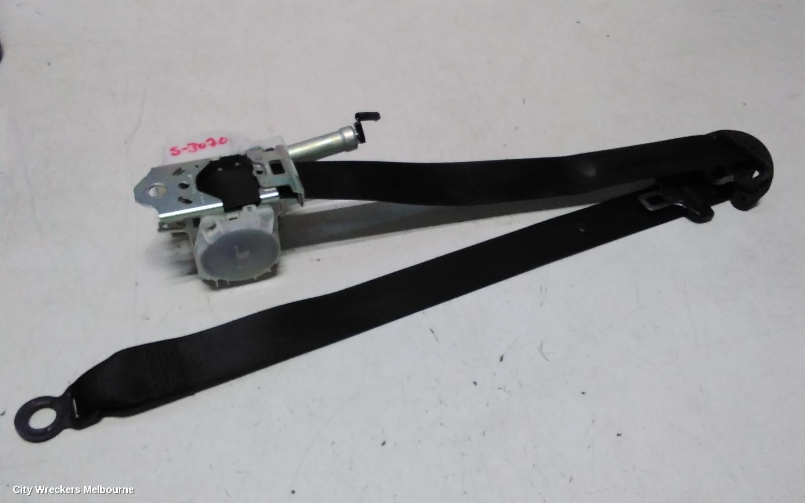 TOYOTA CAMRY SEATBELT/STALK, RH FRONT, SEAT BELT ONLY, XV70, 09/2017 - 05/2024