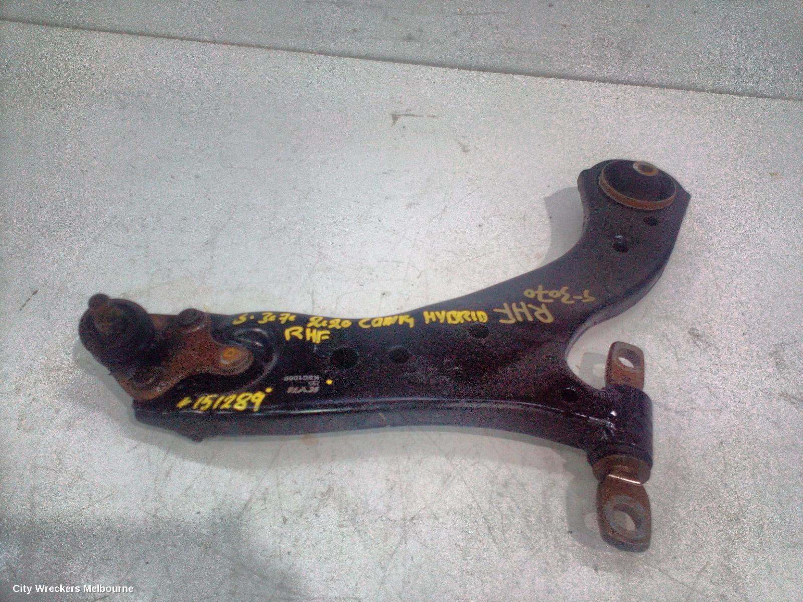 TOYOTA CAMRY RIGHT FRONT LOWER CONTROL ARM, XV70, 09/2017 - 05/2024