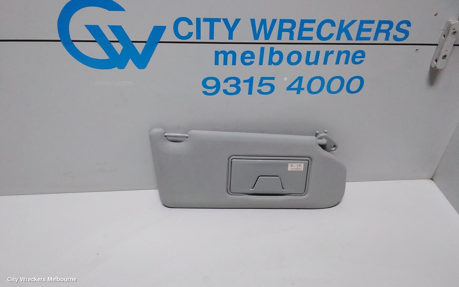 MITSUBISHI ASX SUNVISOR, XB-XC, RH SIDE, 09/2012 - 06/2017