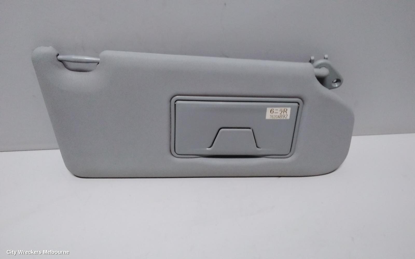 MITSUBISHI ASX SUNVISOR, XB-XC, RH SIDE, 09/2012 - 06/2017