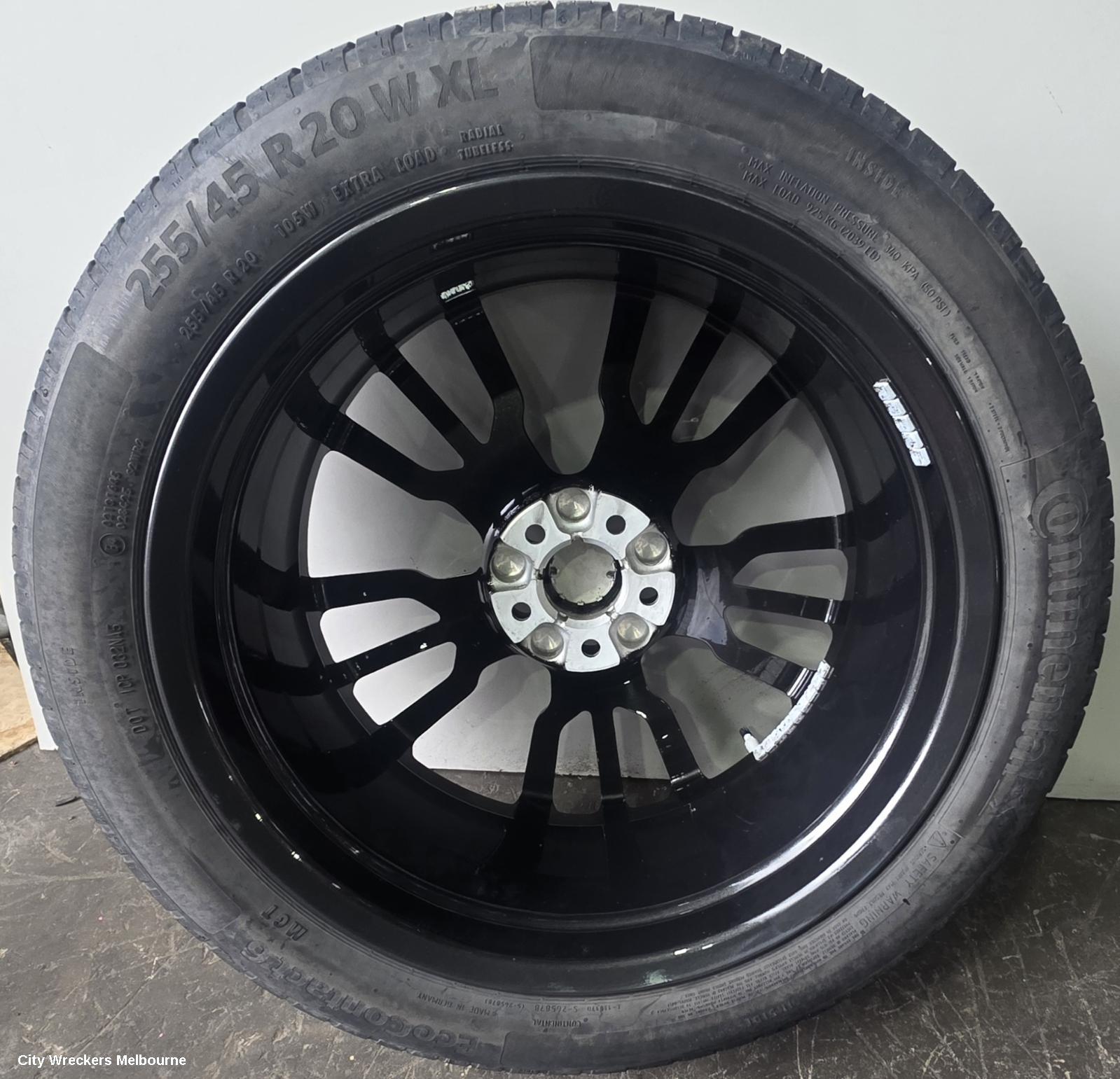 MASERATI GRECALE WHEEL MAG, M182, FACTORY, 20X10IN, REAR, 5 Y SPOKE, 03/2022 ONWARDS