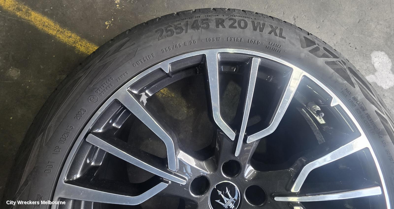 MASERATI GRECALE WHEEL MAG, M182, FACTORY, 20X10IN, REAR, 5 Y SPOKE, 03/2022 ONWARDS