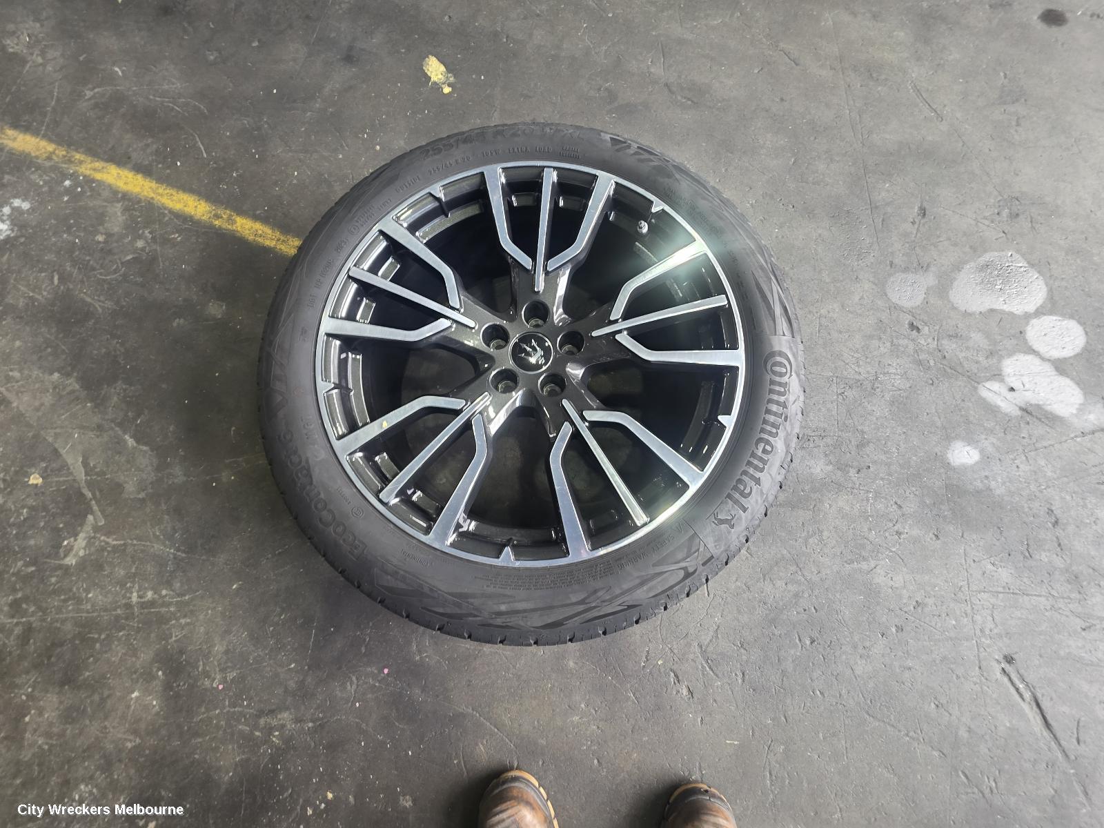 MASERATI GRECALE WHEEL MAG, M182, FACTORY, 20X10IN, REAR, 5 Y SPOKE, 03/2022 ONWARDS