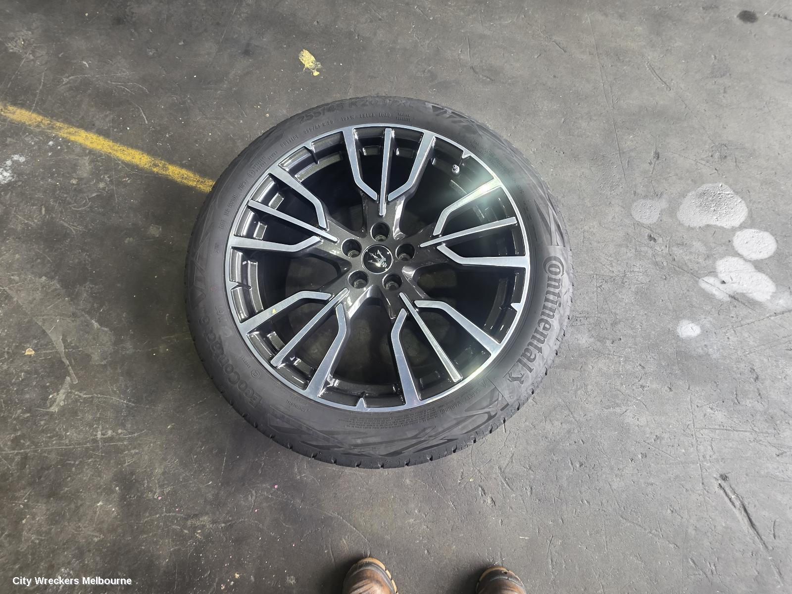 MASERATI GRECALE WHEEL MAG, M182, FACTORY, 20X10IN, REAR, 5 Y SPOKE, 03/2022 ONWARDS