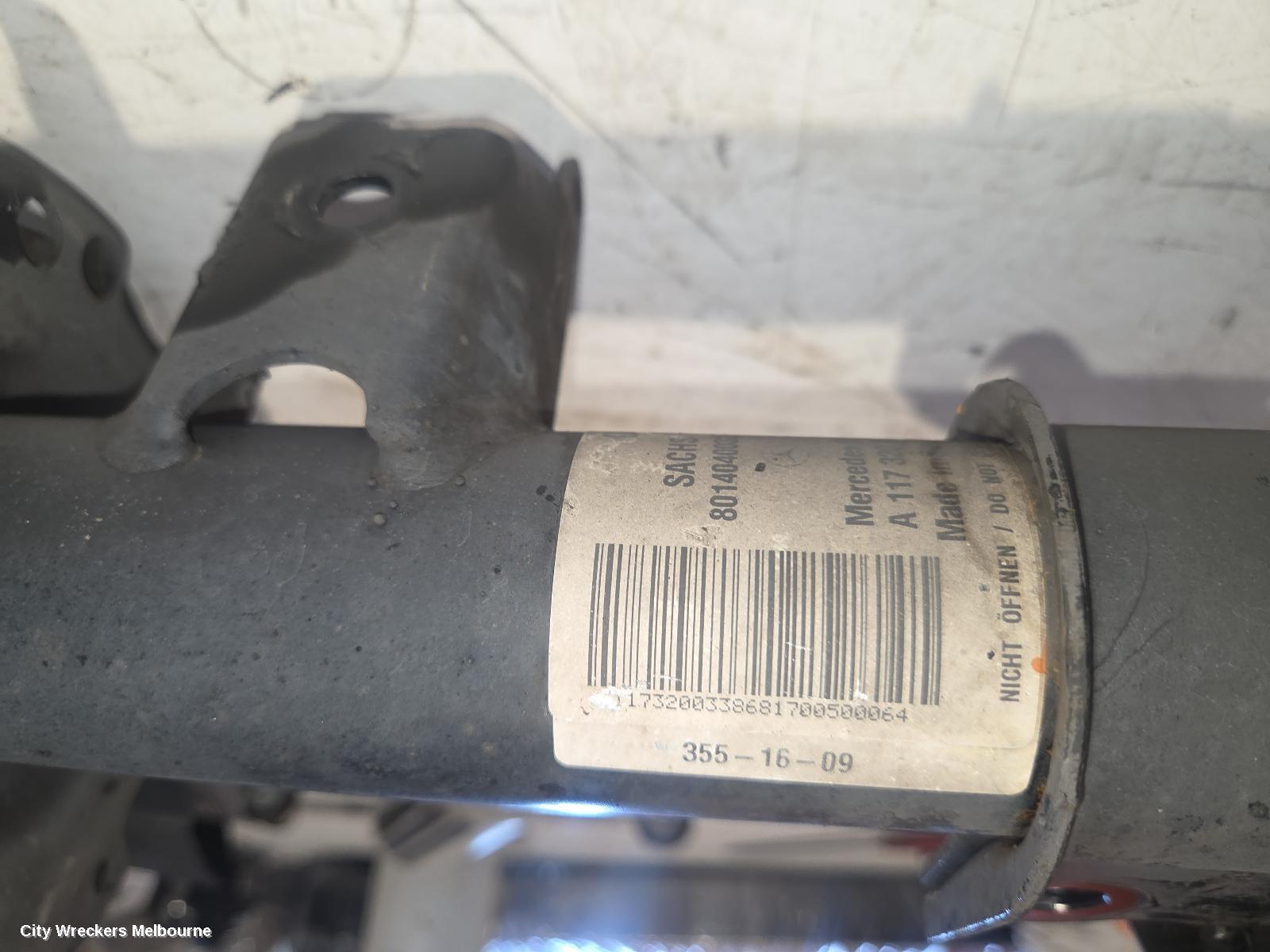 MERCEDES CLA CLASS LEFT FRONT STRUT, C117/X117, SPORT TYPE, 09/2013 - 01/2019