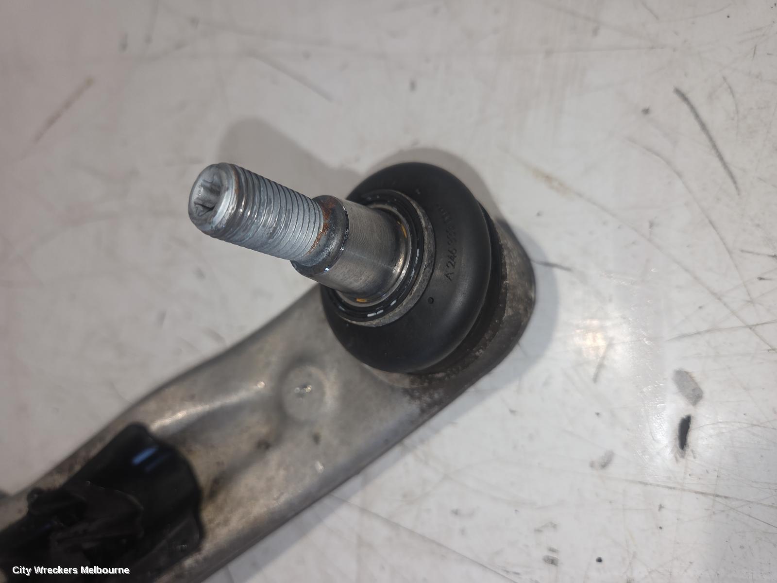 MERCEDES CLA CLASS LEFT FRONT LOWER CONTROL ARM, C117/X117, NON VARIABLE TYPE, CLA180/CLA200/CLA200CDI/CLA250, 09/2013 - 01/2019
