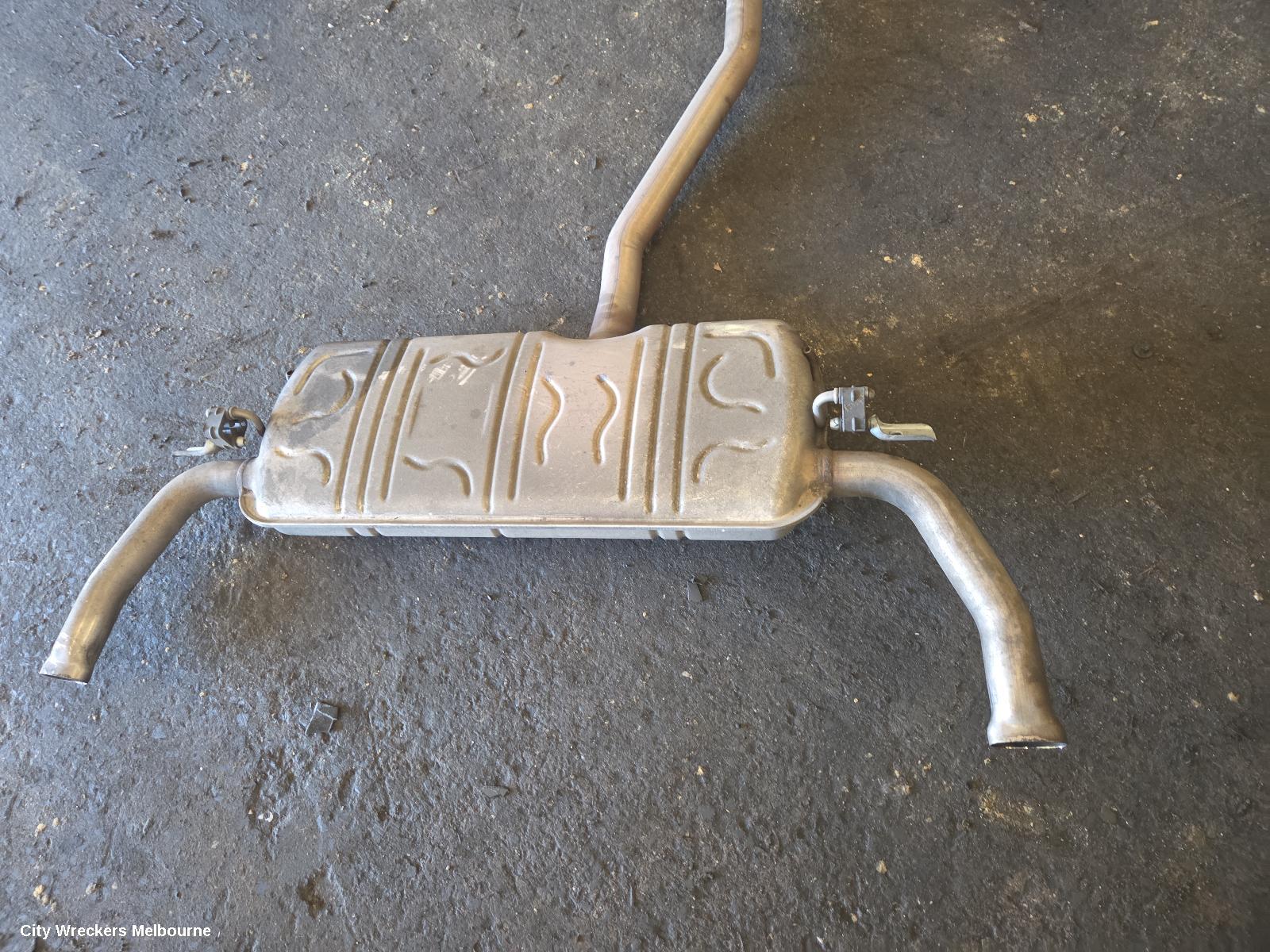MERCEDES CLA CLASS EXHAUST SYSTEM, C117, 10/2013 - 02/2019