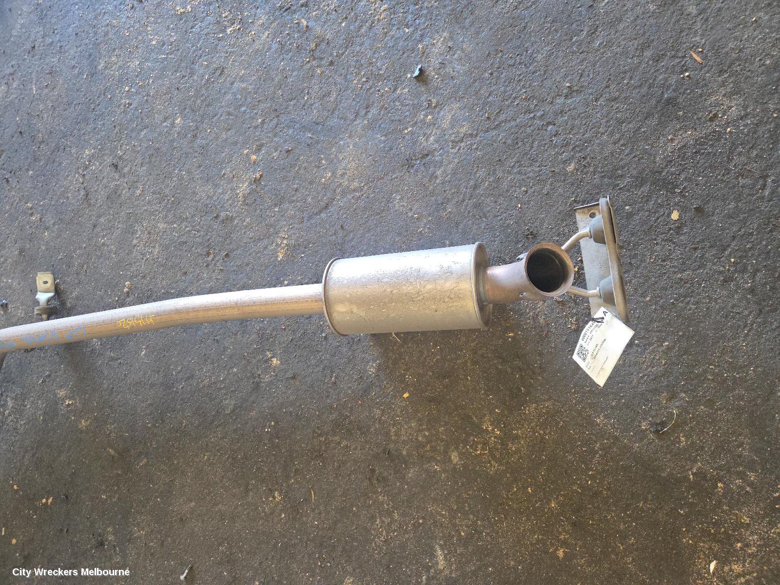 MERCEDES CLA CLASS EXHAUST SYSTEM, C117, 10/2013 - 02/2019
