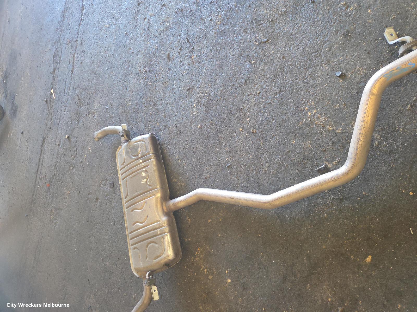 MERCEDES CLA CLASS EXHAUST SYSTEM, C117, 10/2013 - 02/2019