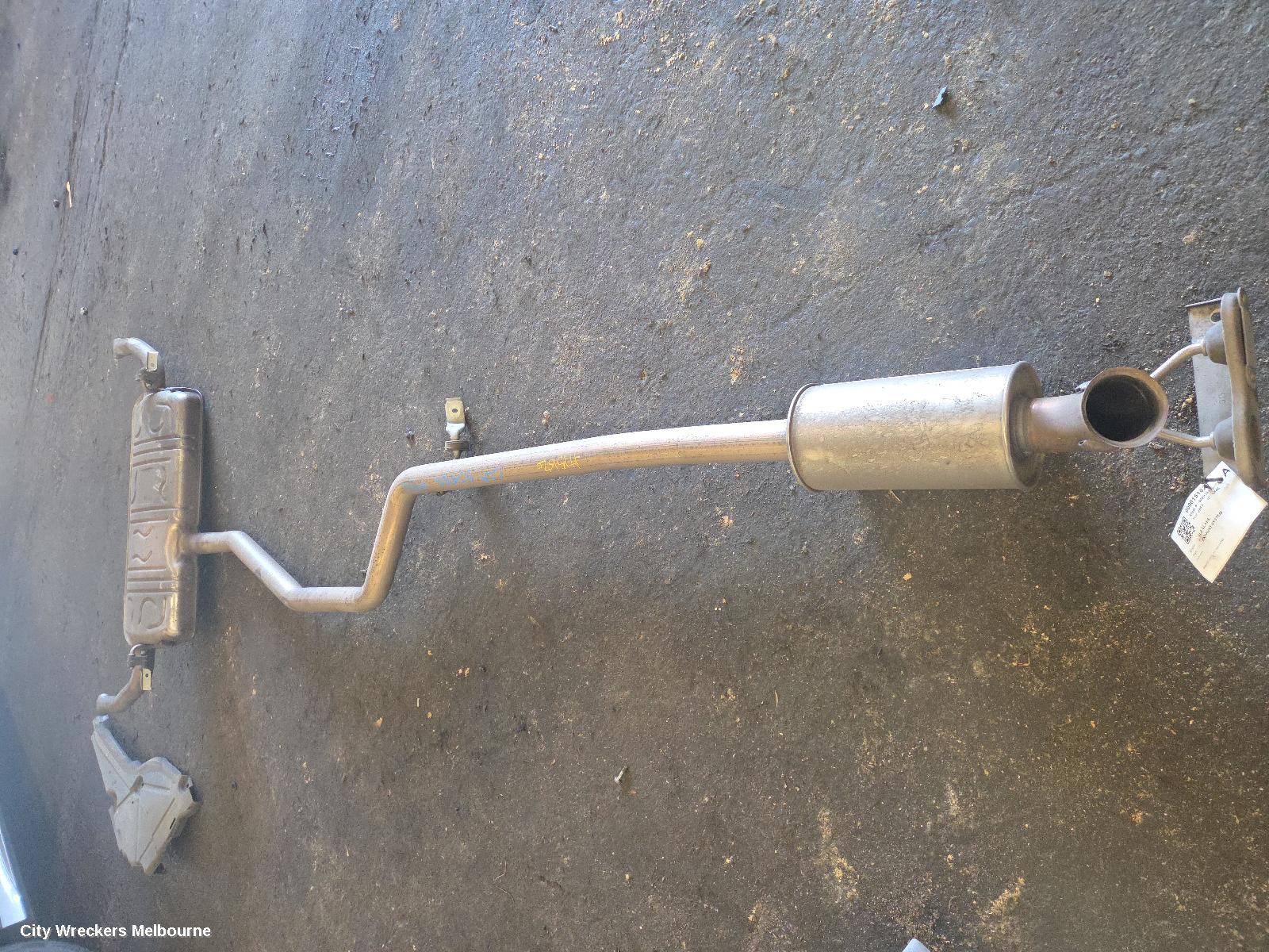 MERCEDES CLA CLASS EXHAUST SYSTEM, C117, 10/2013 - 02/2019