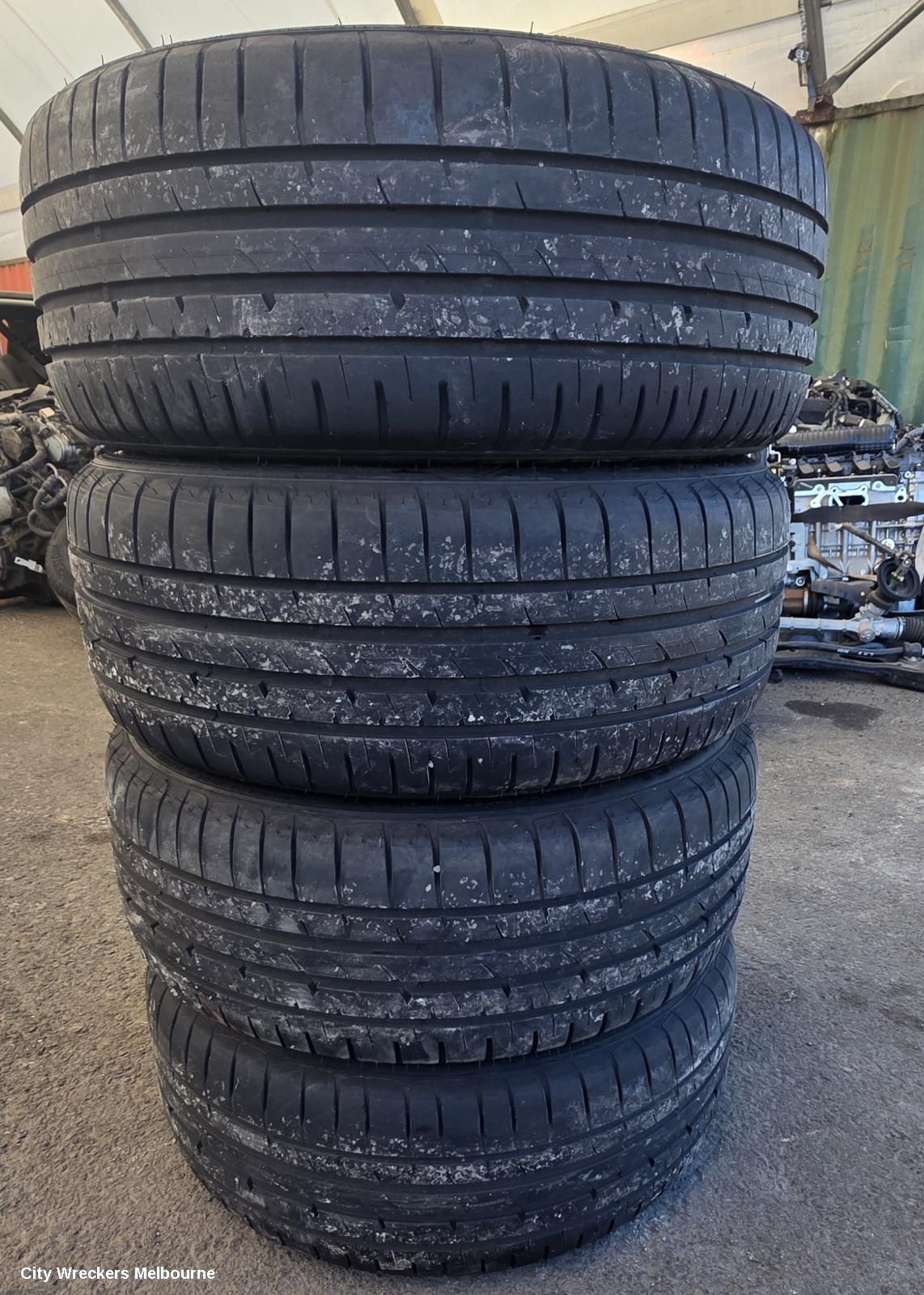 MERCEDES CLA CLASS WHEEL MAG, C117/X117, FACTORY, 18X7.5IN, 5 TWIN SPOKE, 612 CODE, 10/2013 - 02/2019