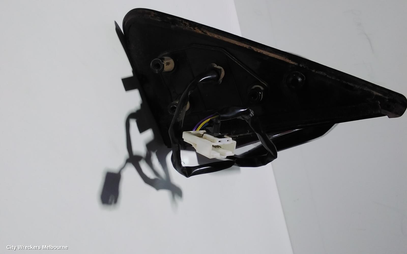 NISSAN PATROL RIGHT DOOR MIRROR, Y61/GU, POWER, WAGON, CHROME, 10/2004 - 04/2017