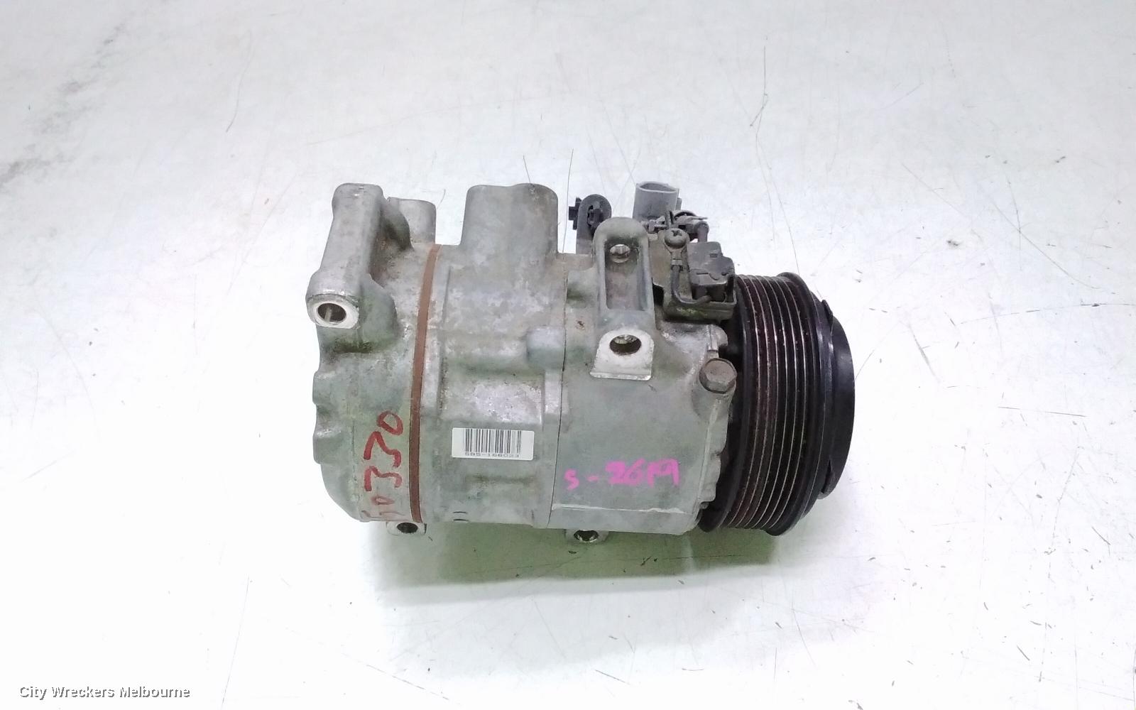 TOYOTA AURION A/C COMPRESSOR, GSV40R, 3.5, 2GR-FE, 6SBU16C, 10/2006 - 03/2012