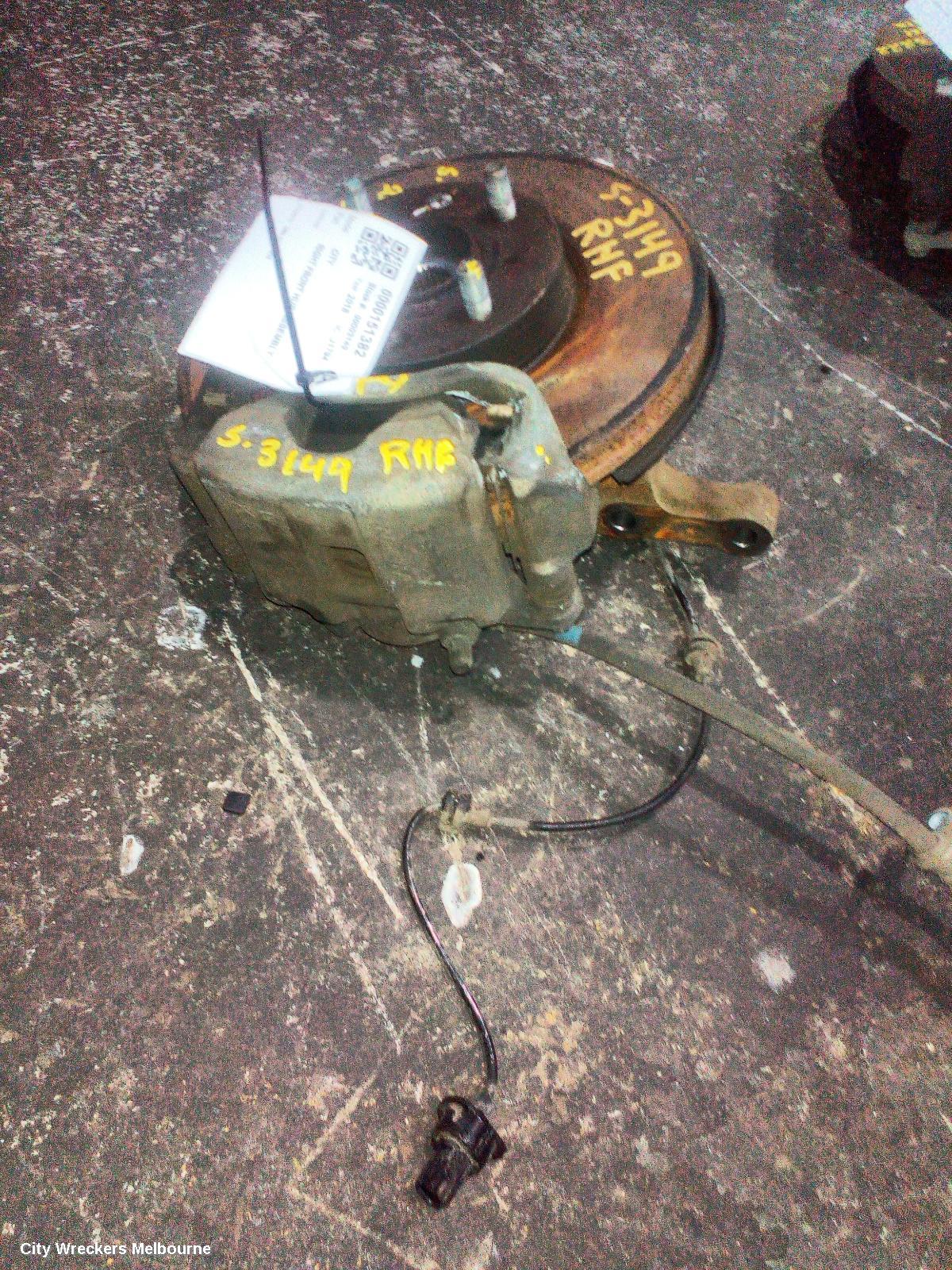 HONDA CITY RIGHT FRONT HUB ASSEMBLY, GM6, 01/2014 - 09/2020