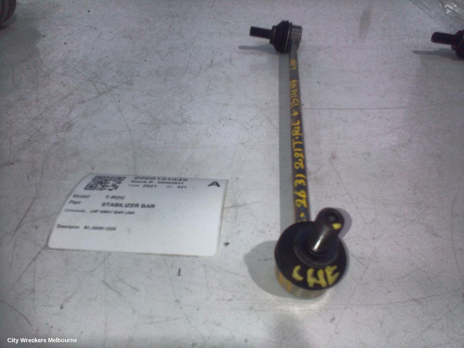VOLKSWAGEN T-ROC STABILISER BAR, A1, 03/2020 - 12/2025