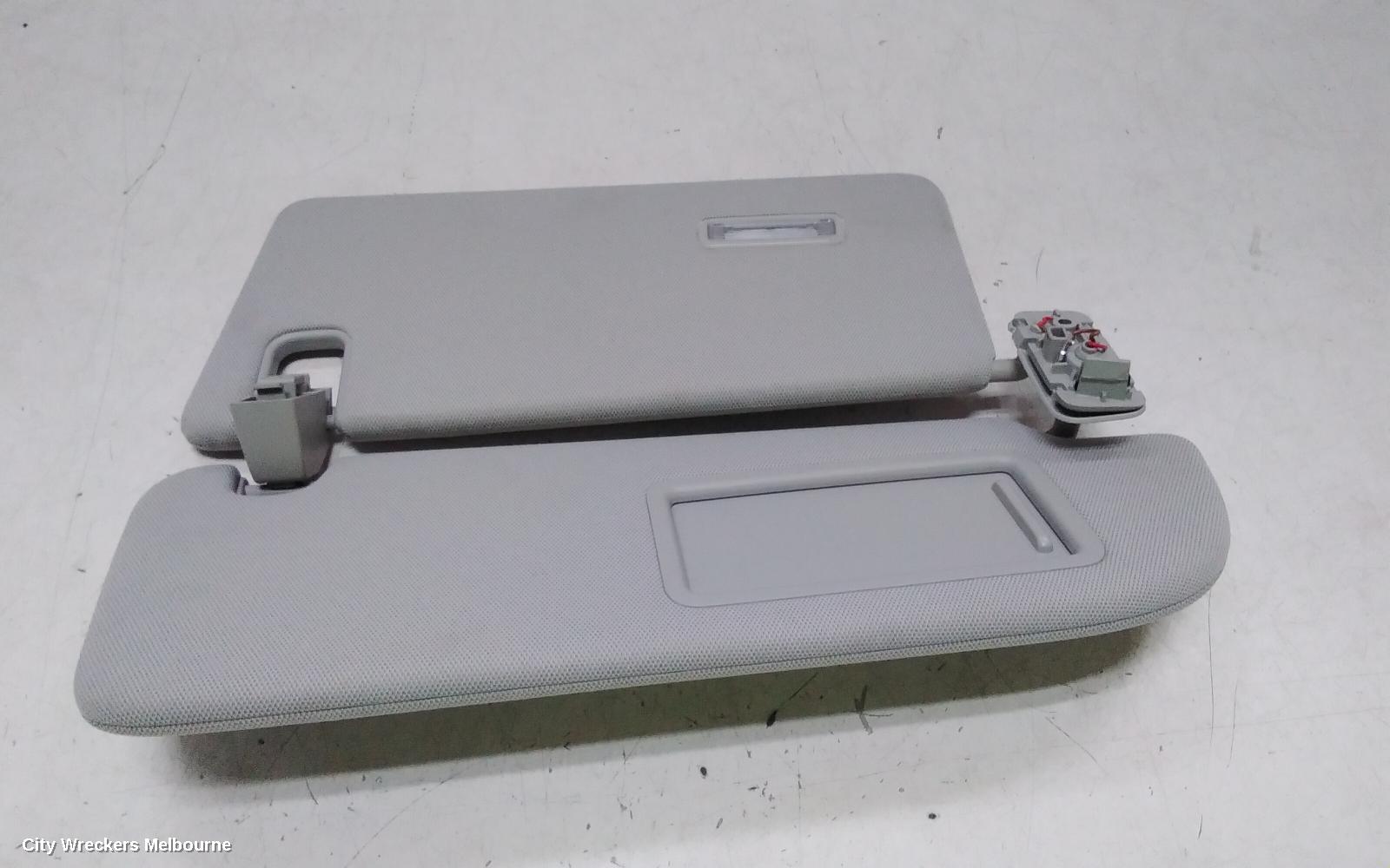 AUDI Q7 SUNVISOR, 4M, RH SIDE, GREY, 07/2015 ONWARDS
