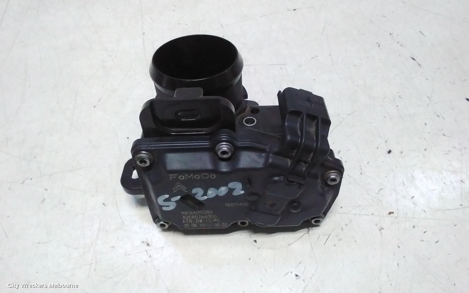 PEUGEOT EXPERT THROTTLE BODY, K0, 04/2018 ONWARDS