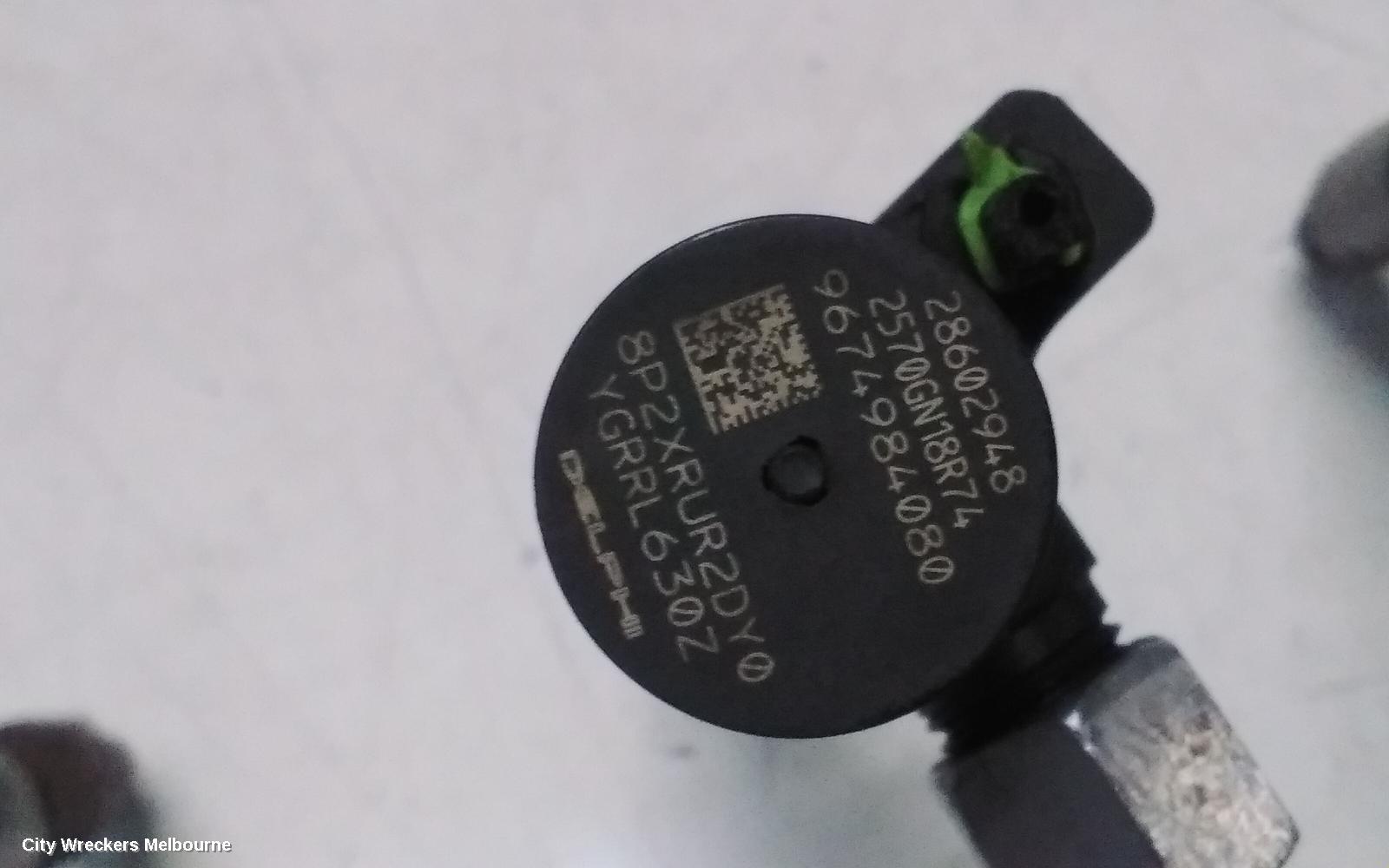 PEUGEOT EXPERT FUEL INJECTOR, K0, 04/2018 ONWARDS