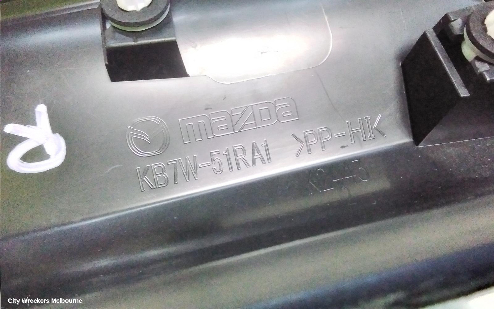 MAZDA CX8 DOOR MOULD, LOWER MOULD: 151495, LOWER DOOR MOULDING, RH FRONT, W/ CHROME MOULDING TYPE, KG, 05/2018 - 12/2023