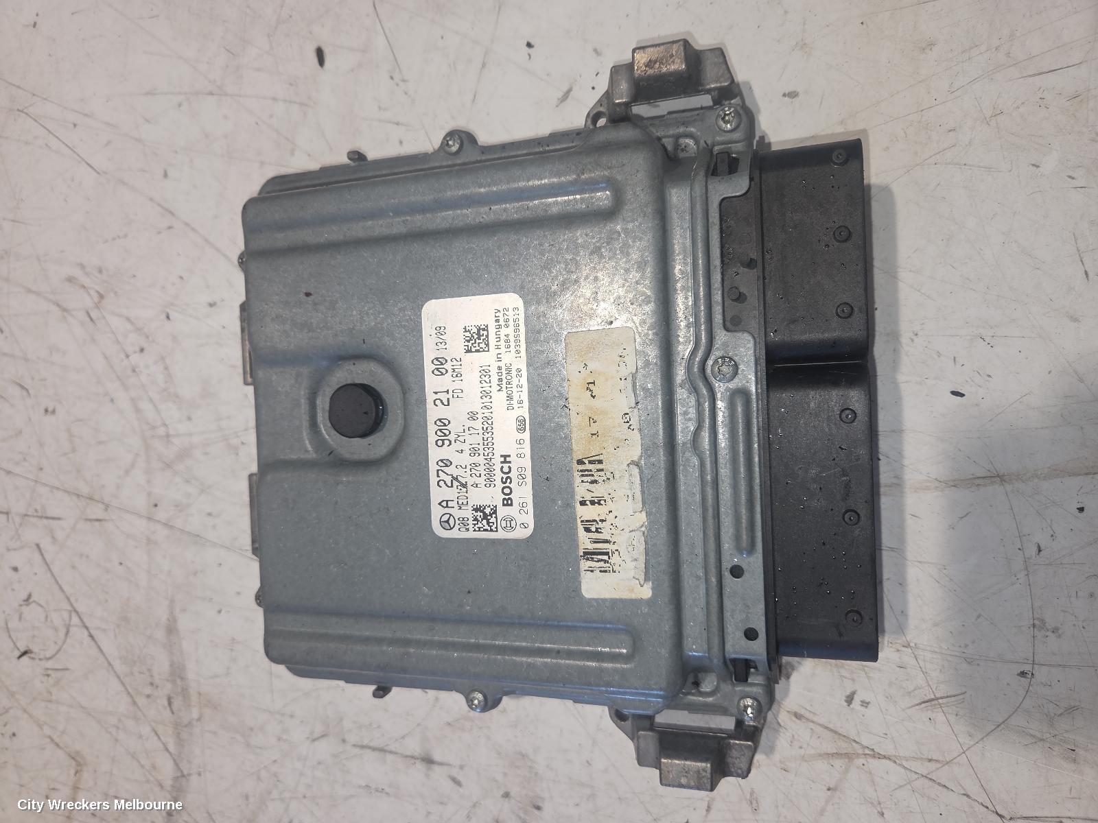 MERCEDES CLA CLASS ECU, ENGINE ECU, 1.6, PETROL, ECU ONLY, C117/X117, 09/2013 - 01/2019