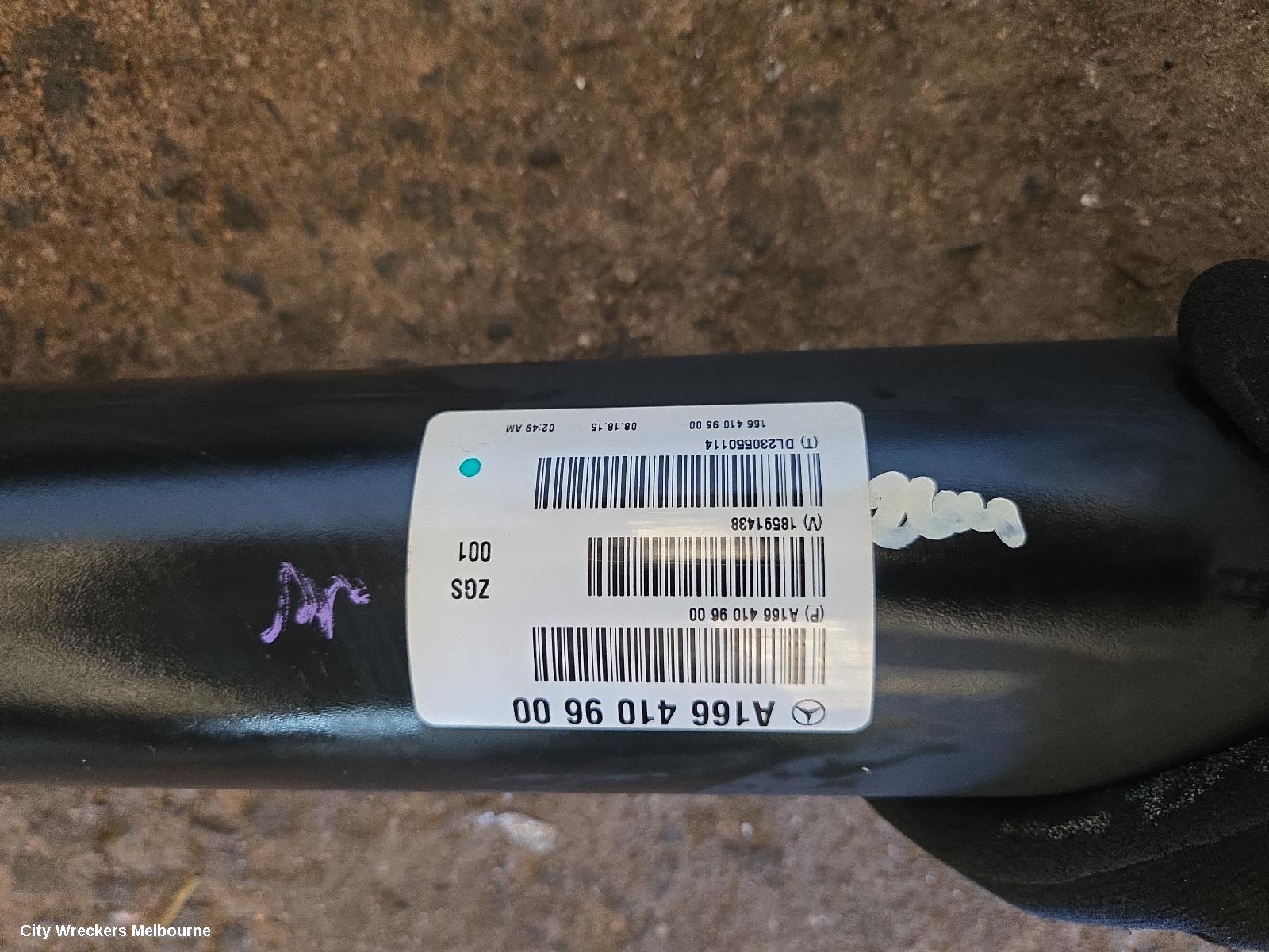 MERCEDES GLE CLASS REAR DRIVE SHAFT, C292/W166 06/2015 - 04/2019