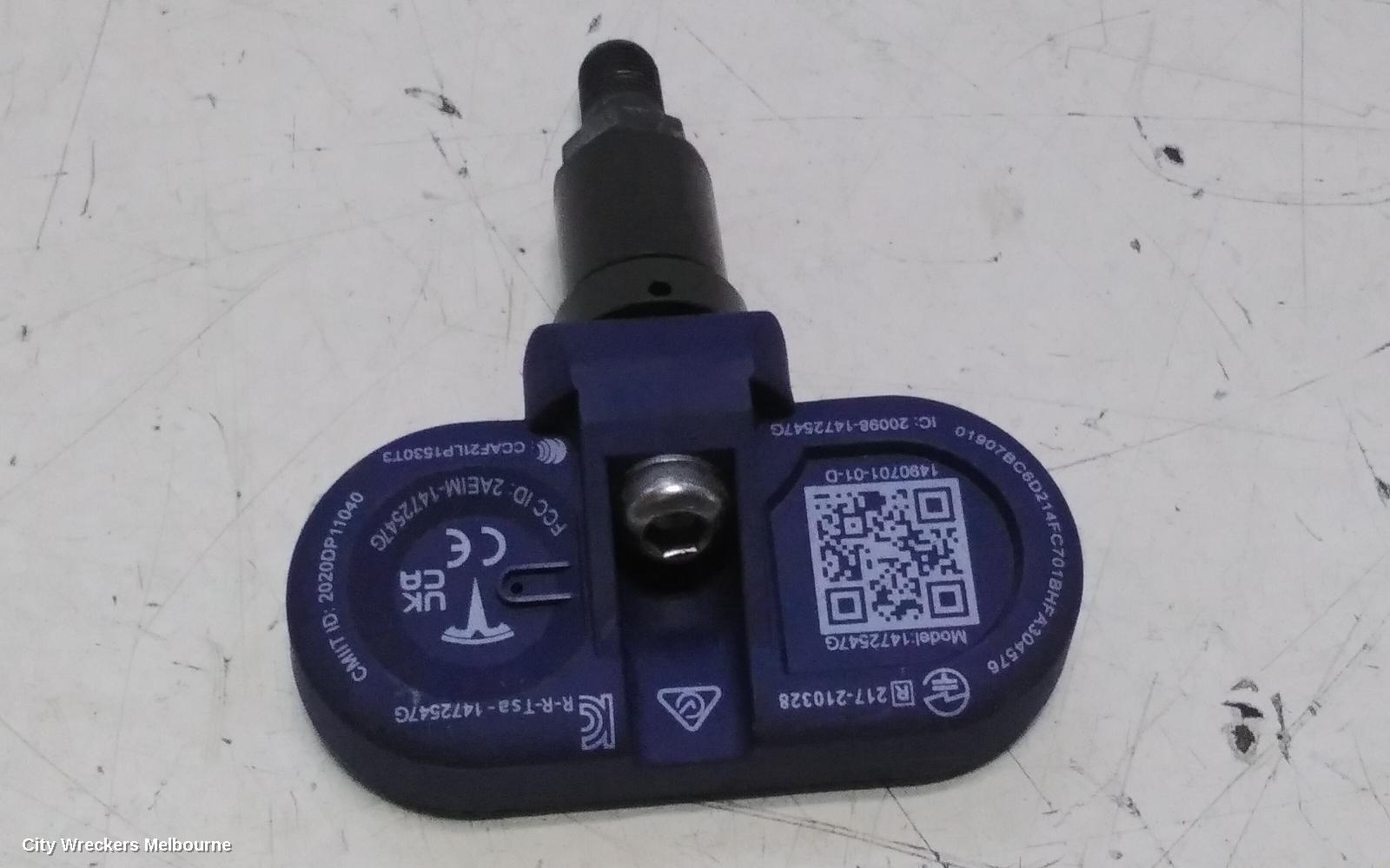 TESLA MODEL Y, 1ST GEN, 03/2022 ONWARDS, 20098-1472547G  TYRE PRESSURE SENSOR: 151641