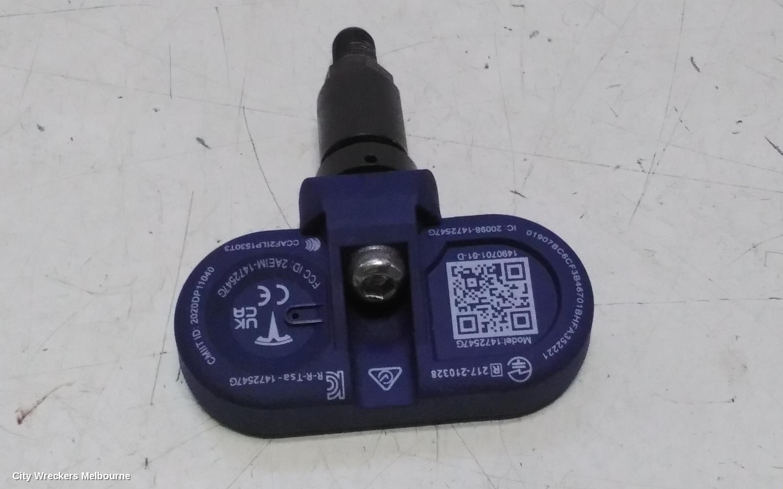 TESLA MODEL Y, 1ST GEN, 03/2022 ONWARDS, 20098-1472547G  TYRE PRESSURE SENSOR: 151642