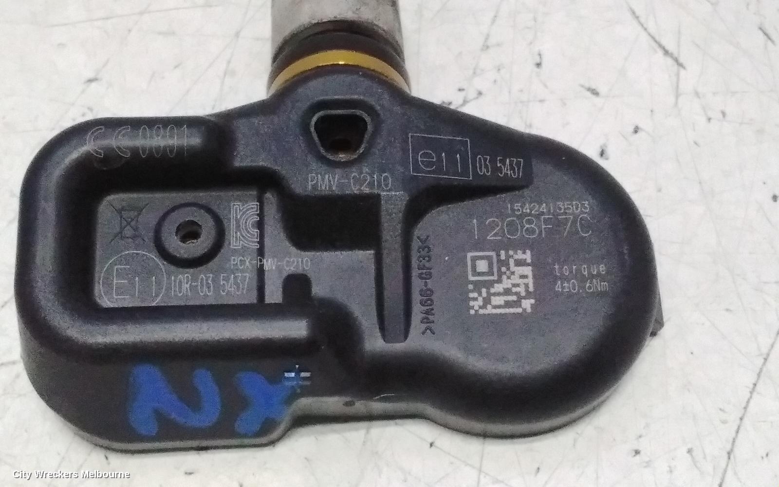 LEXUS NX, AGZ/AYZ 02/2014 - 12/2021, 10R035437 TYRE PRESSURE: 151654