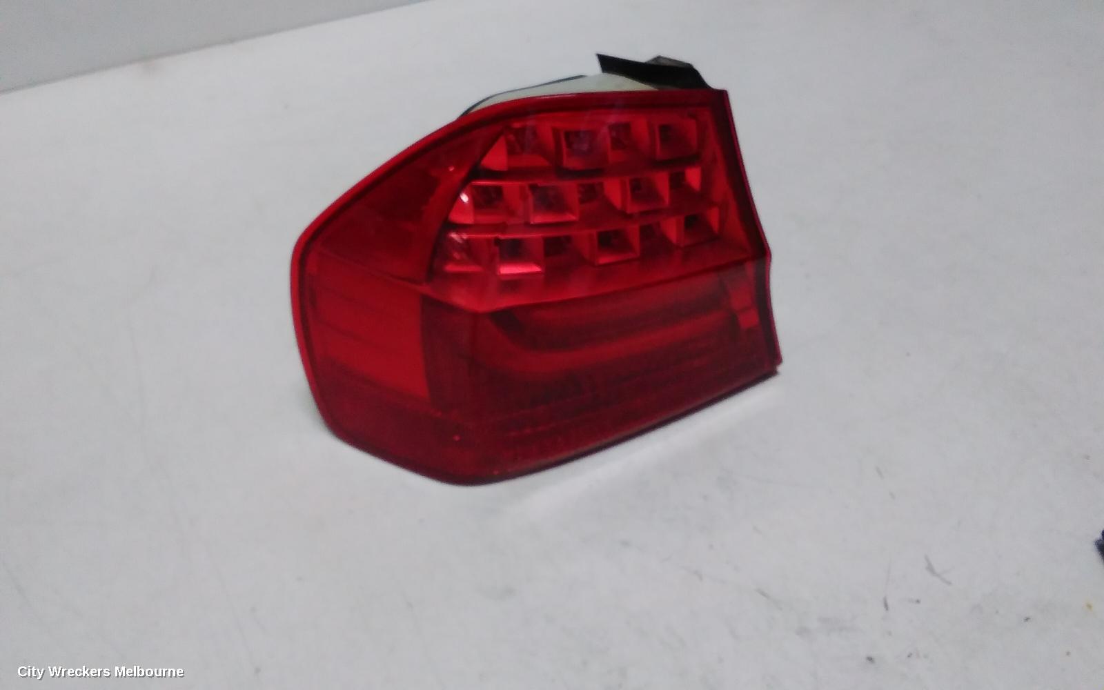 BMW 3 SERIES LEFT TAILLIGHT, E90, SEDAN, LED TYPE, 11/2008 - 01/2012
