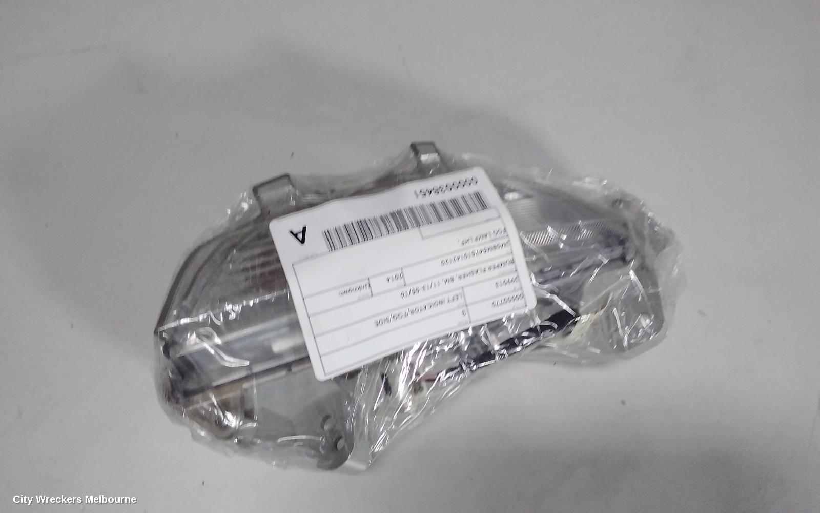 MAZDA 3 LEFT INDICATOR/FOG/SIDE, BUMPER FLASHER, BM, 11/2013 - 05/2016