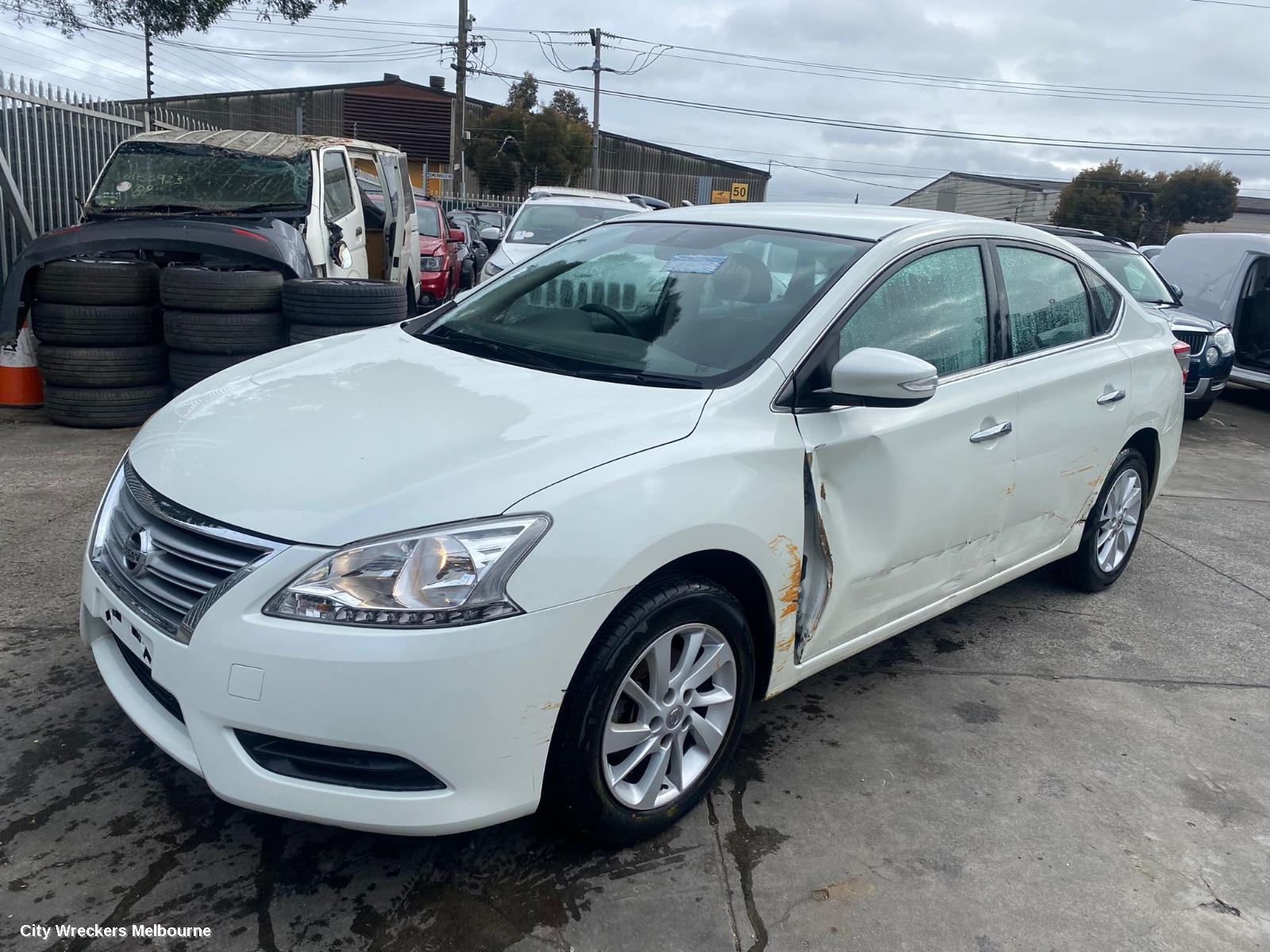NISSAN PULSAR FRONT BUMPER, B17, SEDAN, ST/ST-L, NON H/LAMP WASHER TYPE, 12/2012 - 12/2017