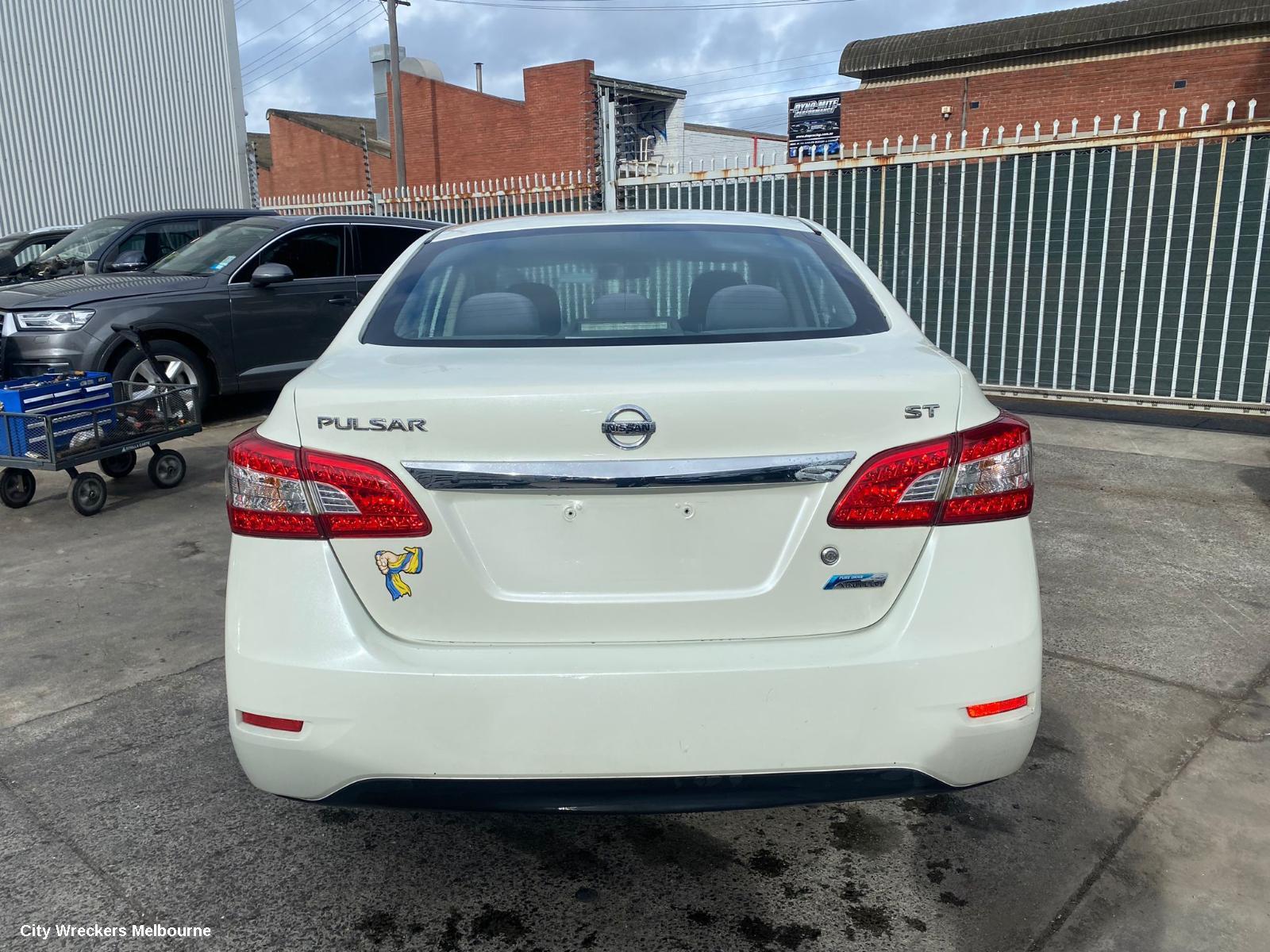 NISSAN PULSAR FRONT BUMPER, B17, SEDAN, ST/ST-L, NON H/LAMP WASHER TYPE, 12/2012 - 12/2017