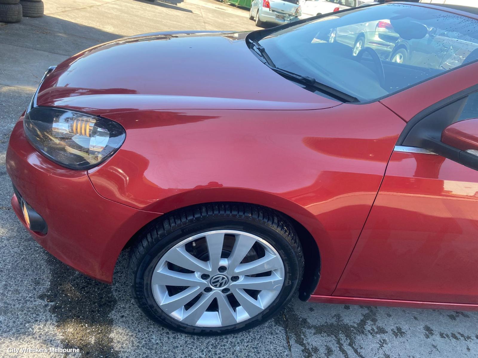 VOLKSWAGEN GOLF BONNET, GEN 6, 10/2008 - 01/2016