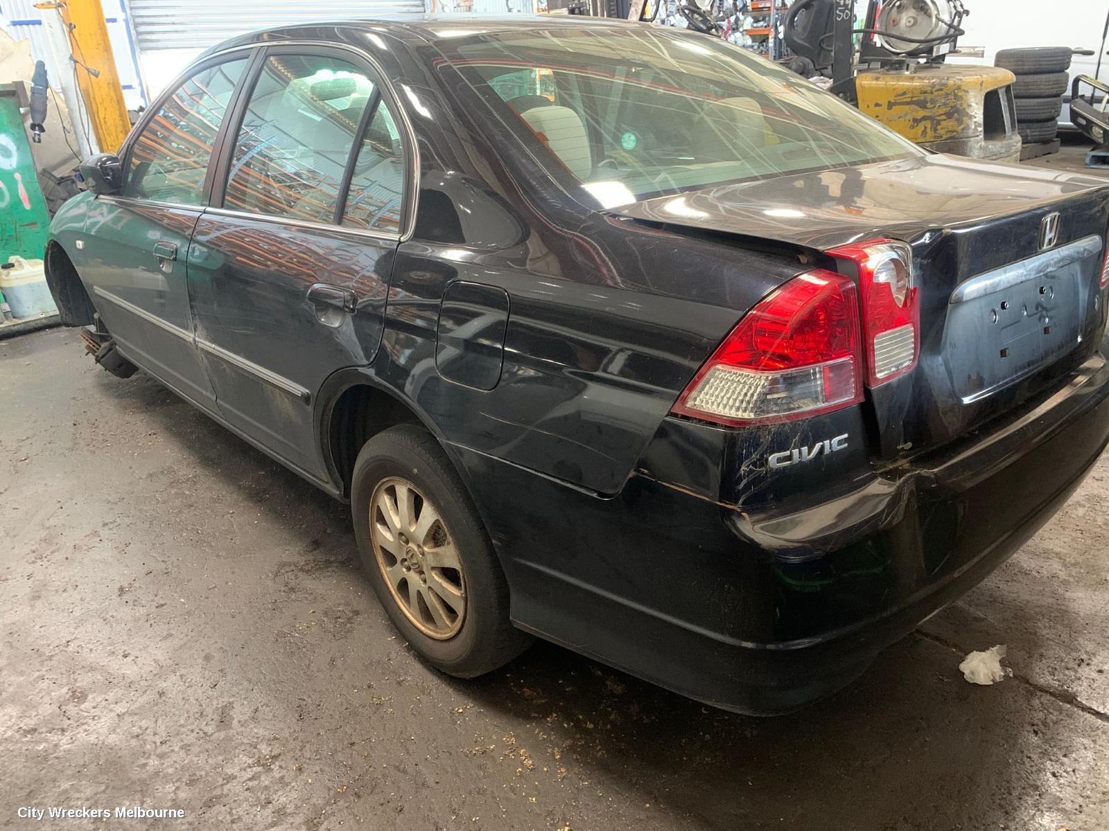 HONDA CIVIC LEFT FRONT WINDOW REG/MOTOR, 7TH GEN, POWER, SEDAN, 11/2000 - 12/2005