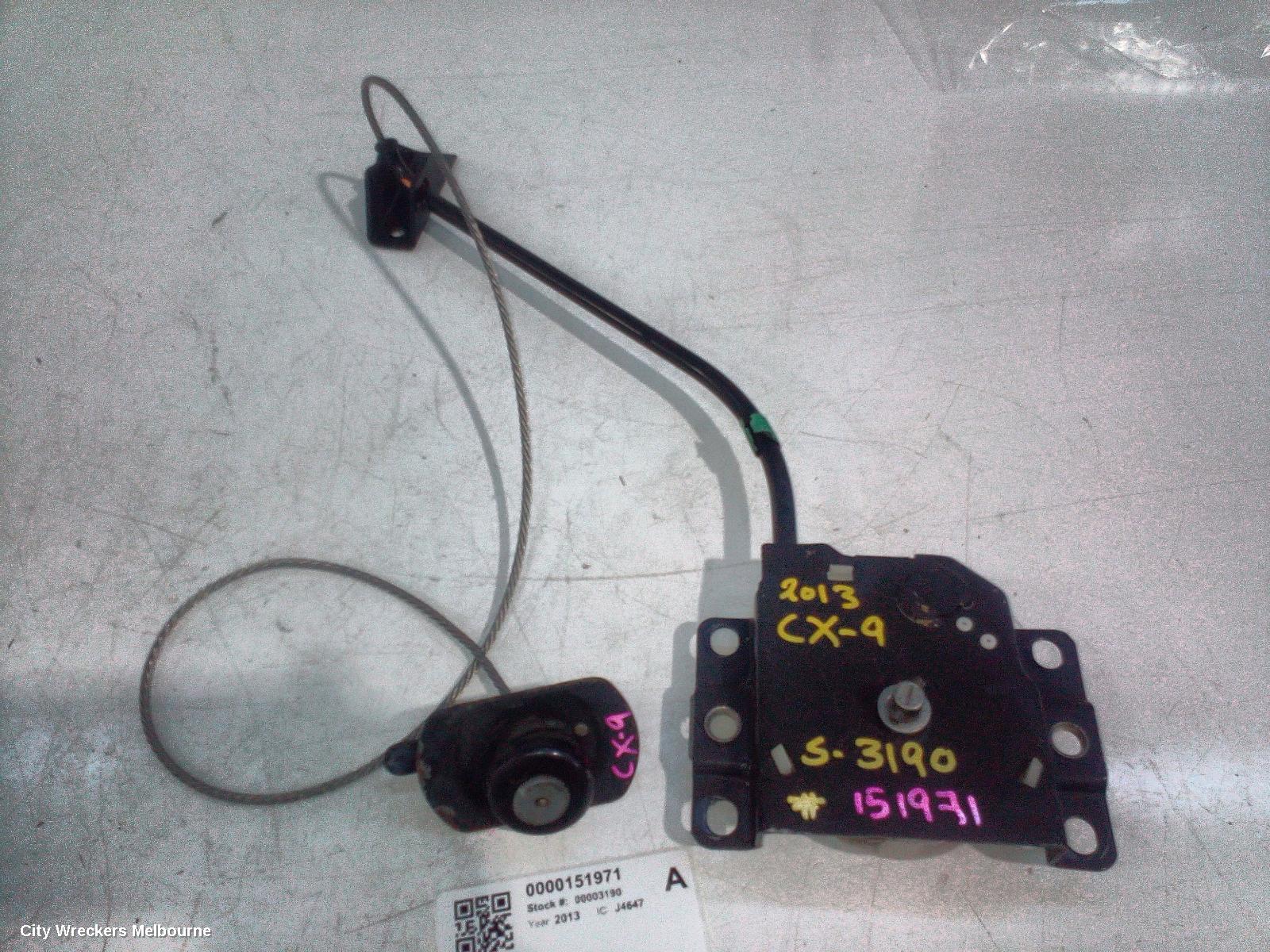 MAZDA CX9 SPARE WHEEL CARRIER, TB, 12/2007 - 12/2015