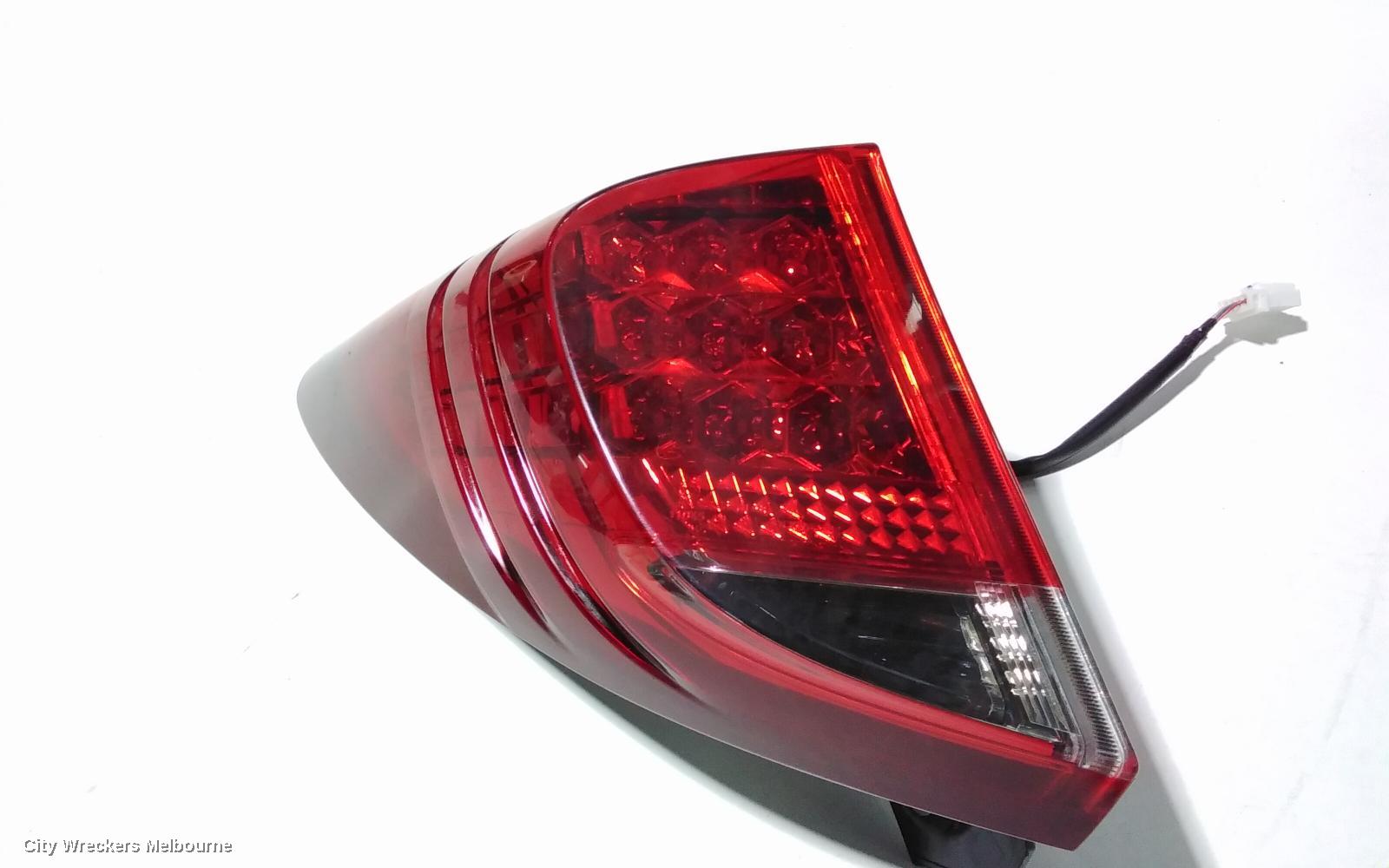 HONDA CIVIC LEFT TAILLIGHT, 9TH GEN, HATCH (VIN SHHFK), 06/2012 - 03/2015