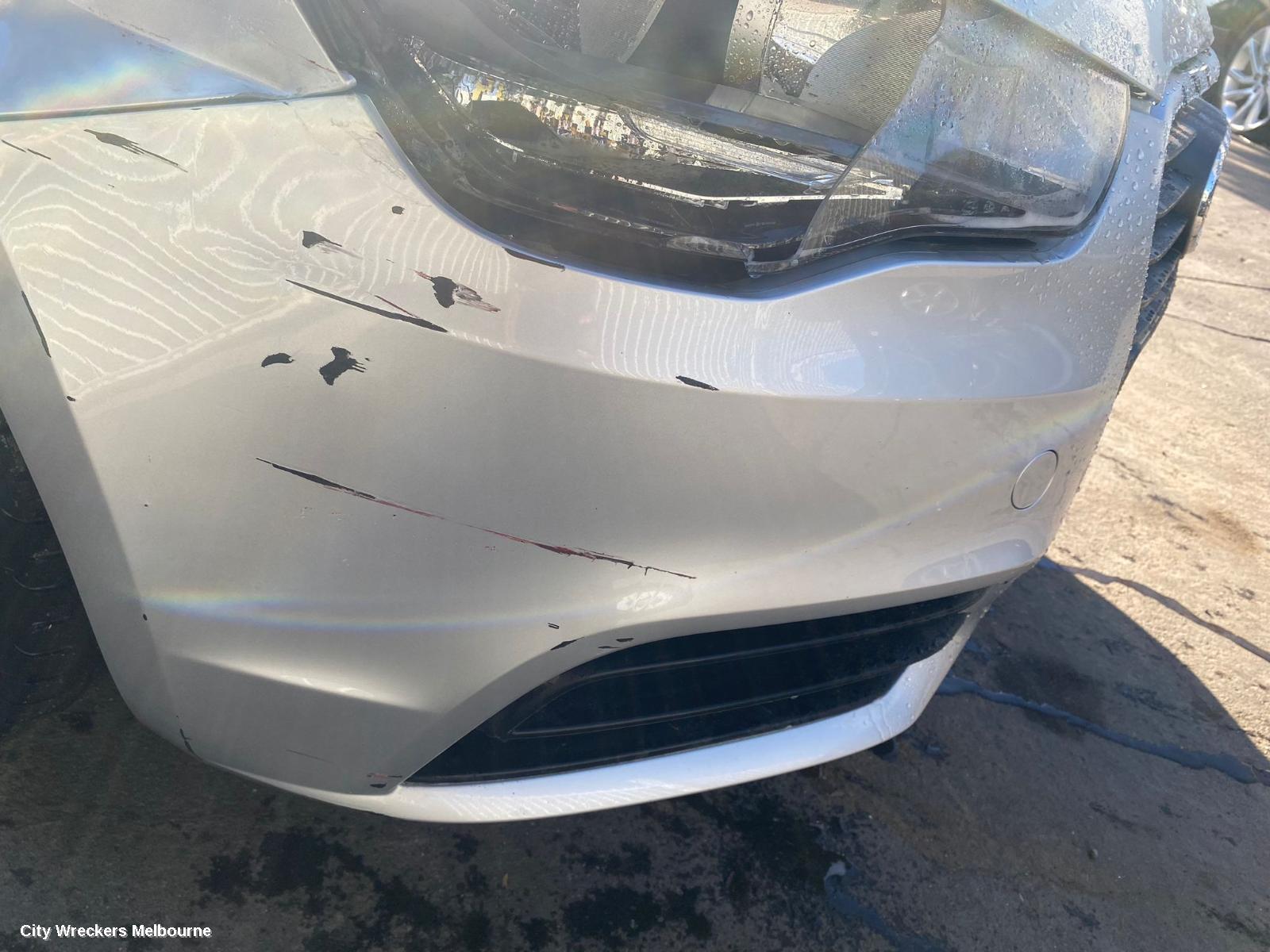 AUDI A1 RIGHT FRONT DOOR, 8X, A1, 3DR HATCH, 12/2010 - 05/2013