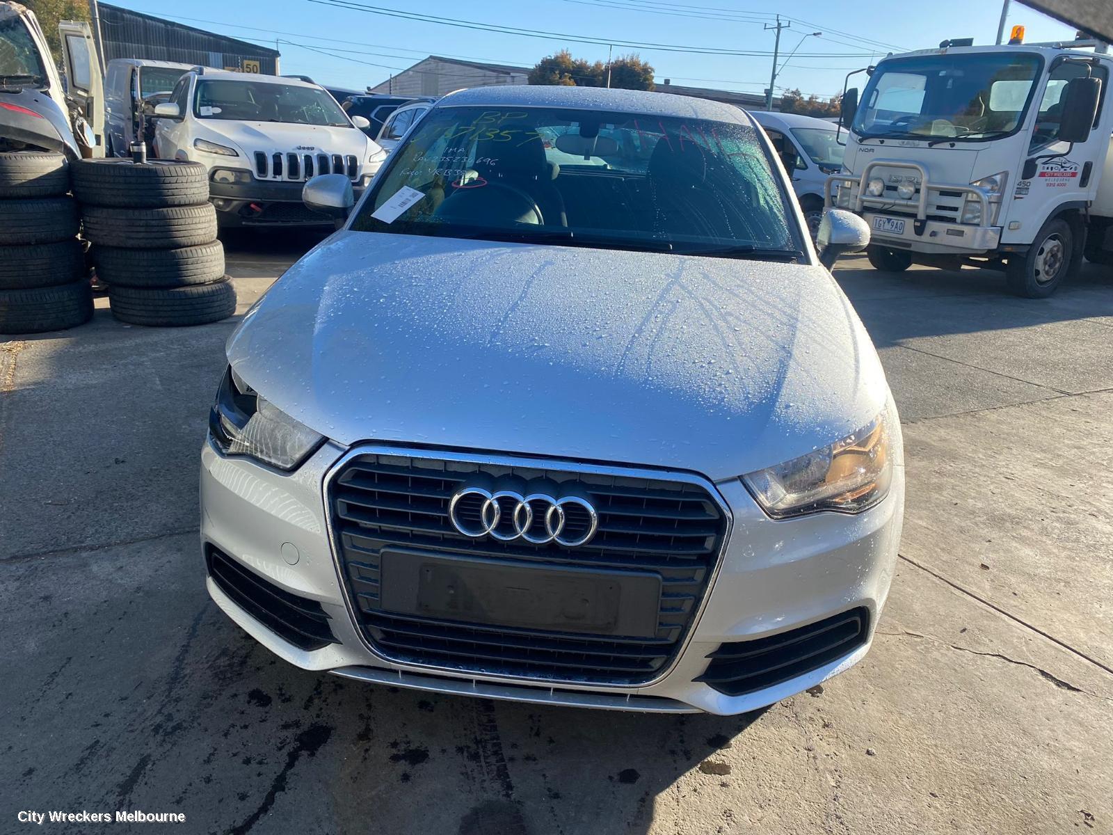 AUDI A1 RIGHT FRONT DOOR, 8X, A1, 3DR HATCH, 12/2010 - 05/2013