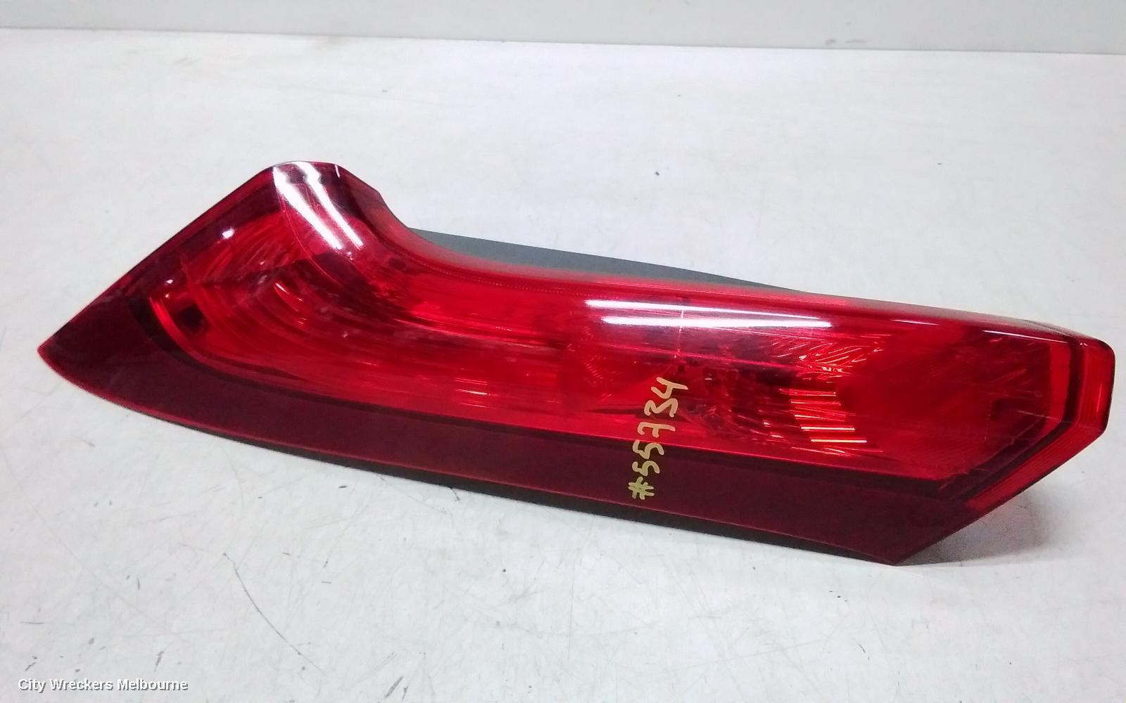 HONDA CRV LEFT TAILLIGHT, RM, UPPER, PETROL TYPE, 11/2014 - 04/2017