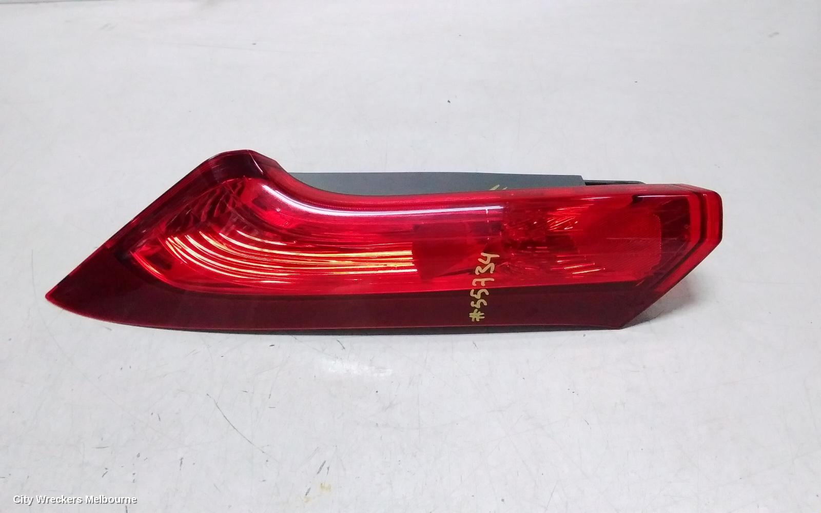 HONDA CRV LEFT TAILLIGHT, RM, UPPER, PETROL TYPE, 11/2014 - 04/2017