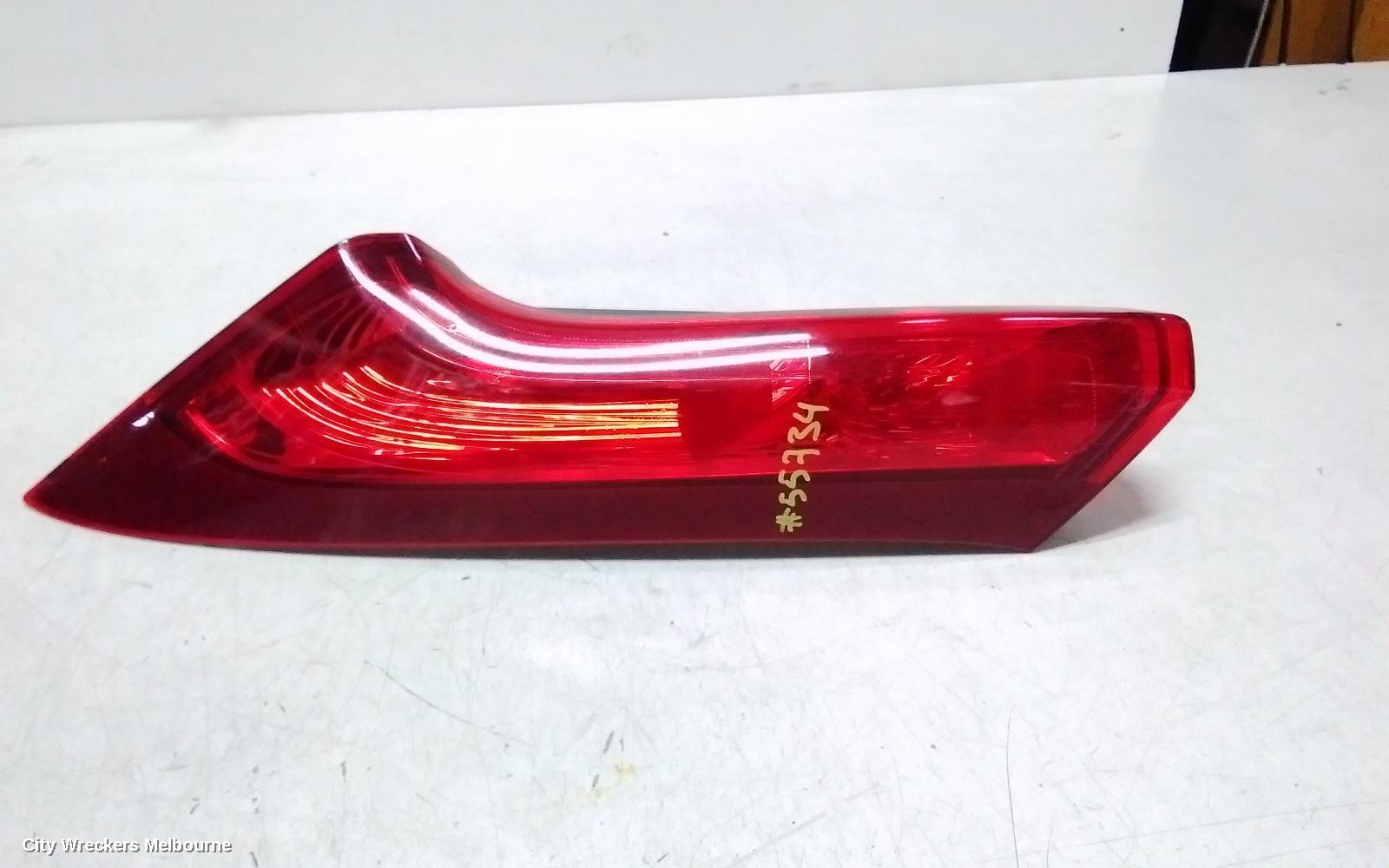 HONDA CRV LEFT TAILLIGHT, RM, UPPER, PETROL TYPE, 11/2014 - 04/2017