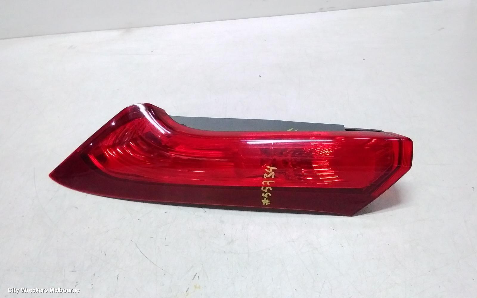 HONDA CRV LEFT TAILLIGHT, RM, UPPER, PETROL TYPE, 11/2014 - 04/2017
