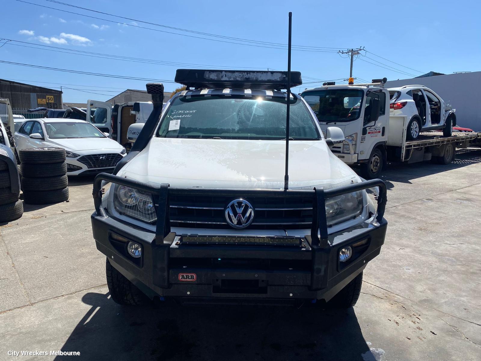 VOLKSWAGEN AMAROK TOWBAR, 2H, W/ REAR BUMPER TYPE, 10/2010 - 09/2022